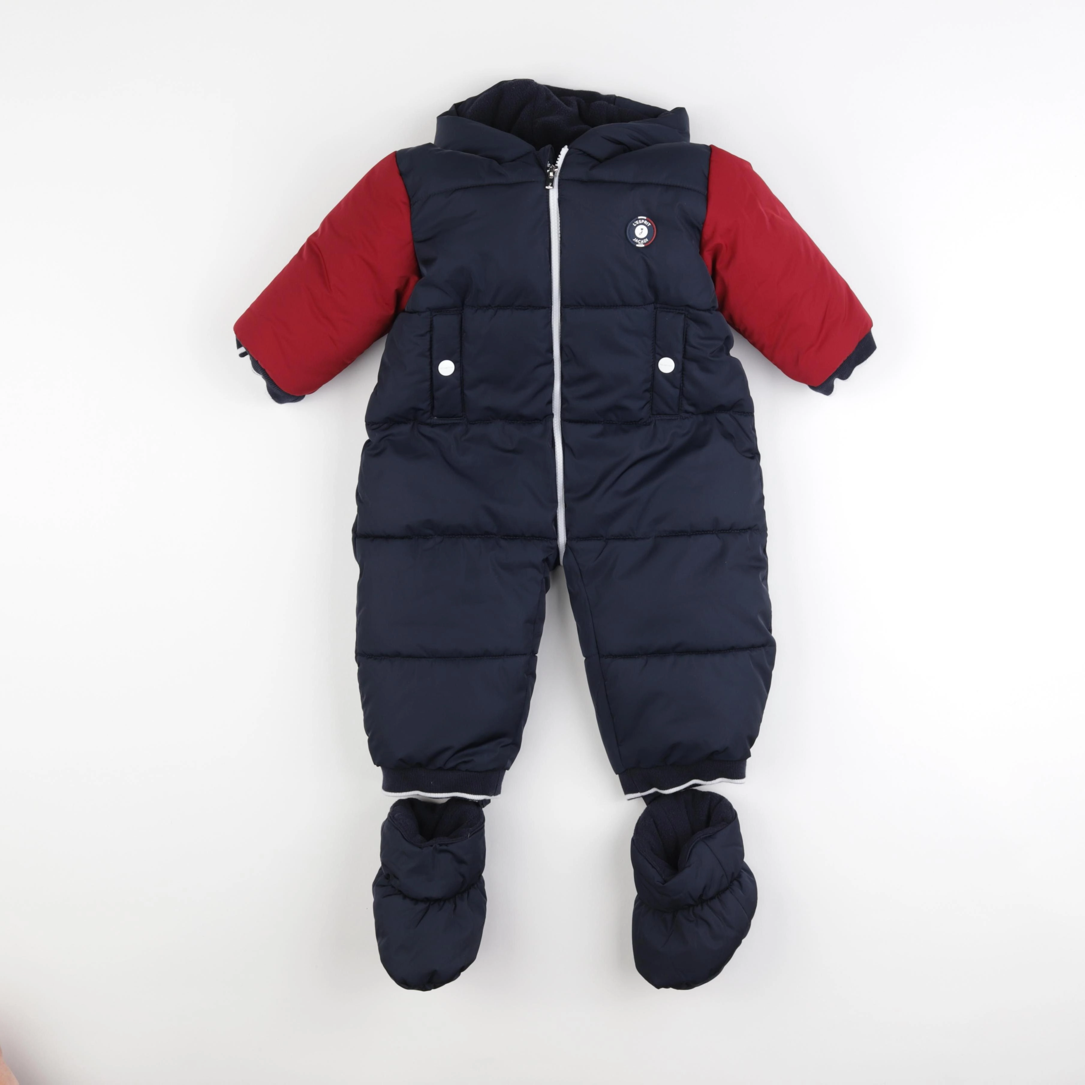 Jacadi - combi-pilote bleu - 18 mois