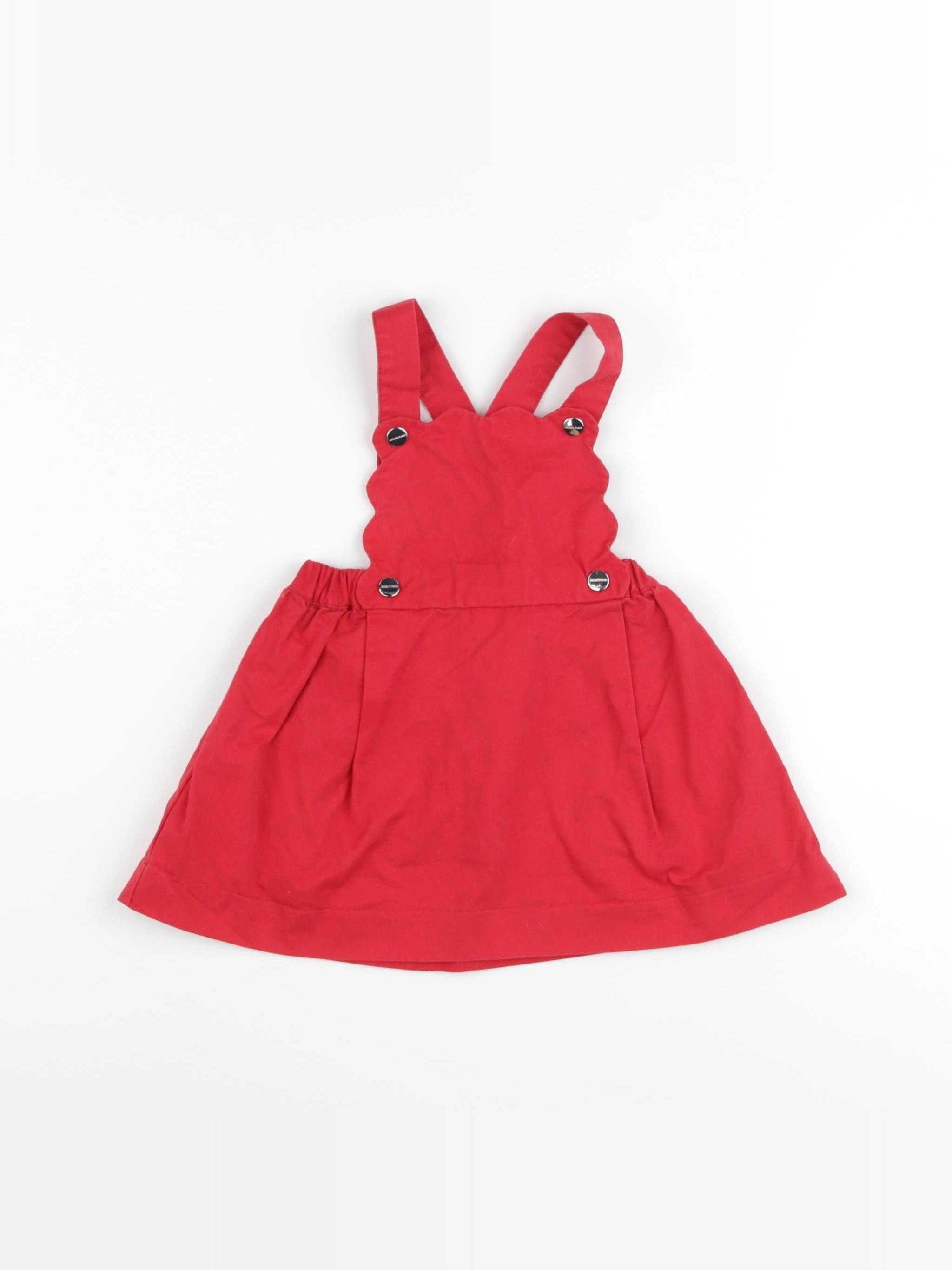 Jacadi - robe rouge - 18 mois
