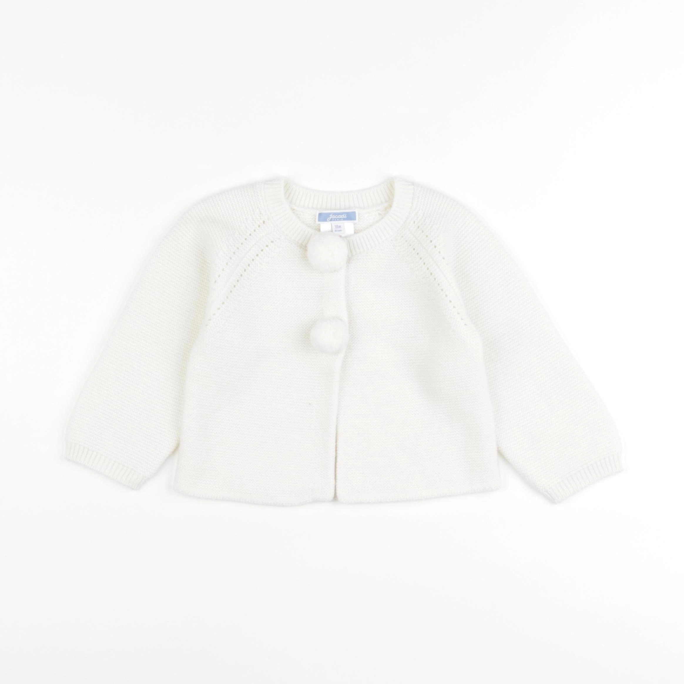 Jacadi - gilet beige - 18 mois