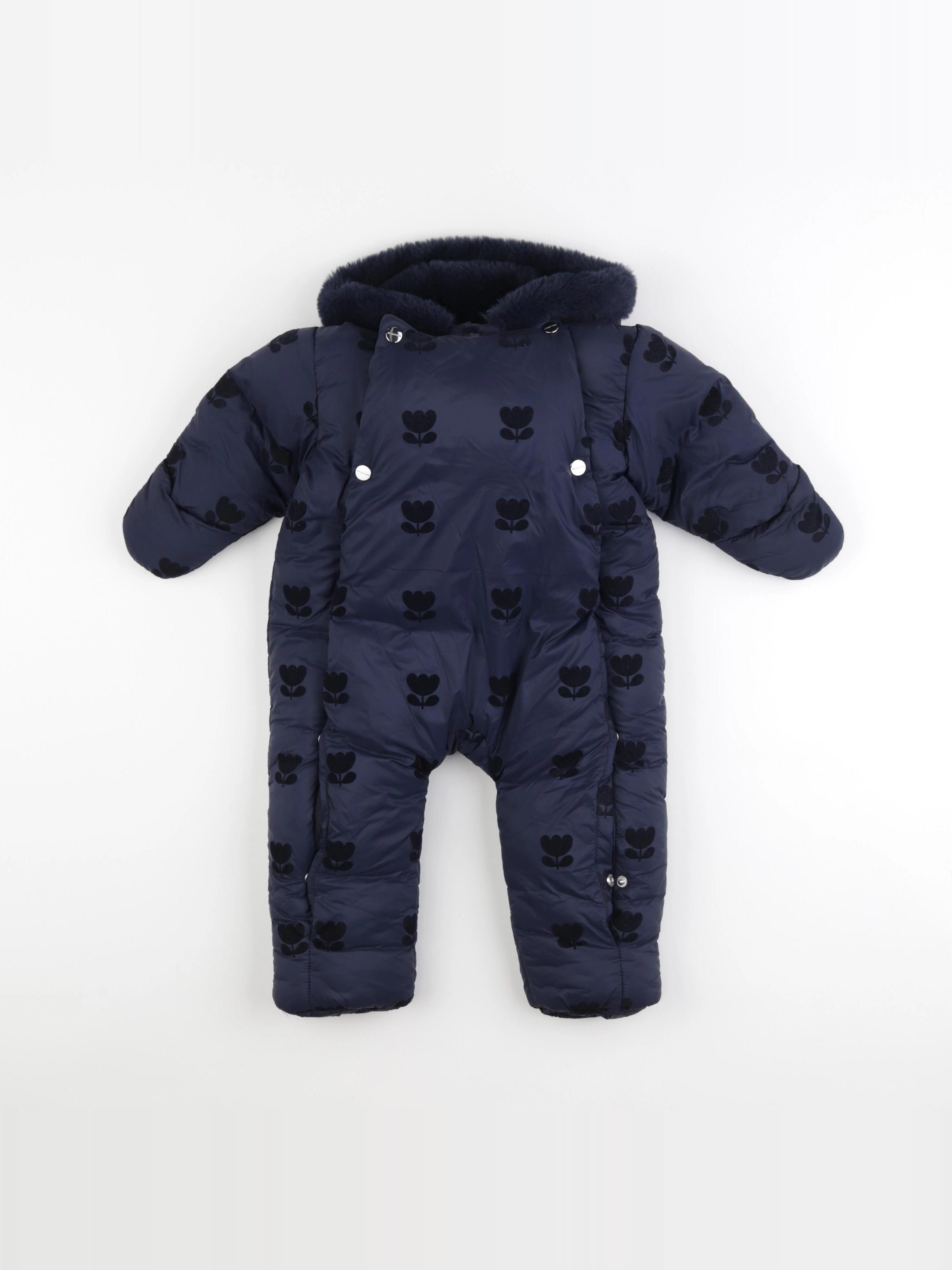 Jacadi - combi-pilote bleu - 18 mois