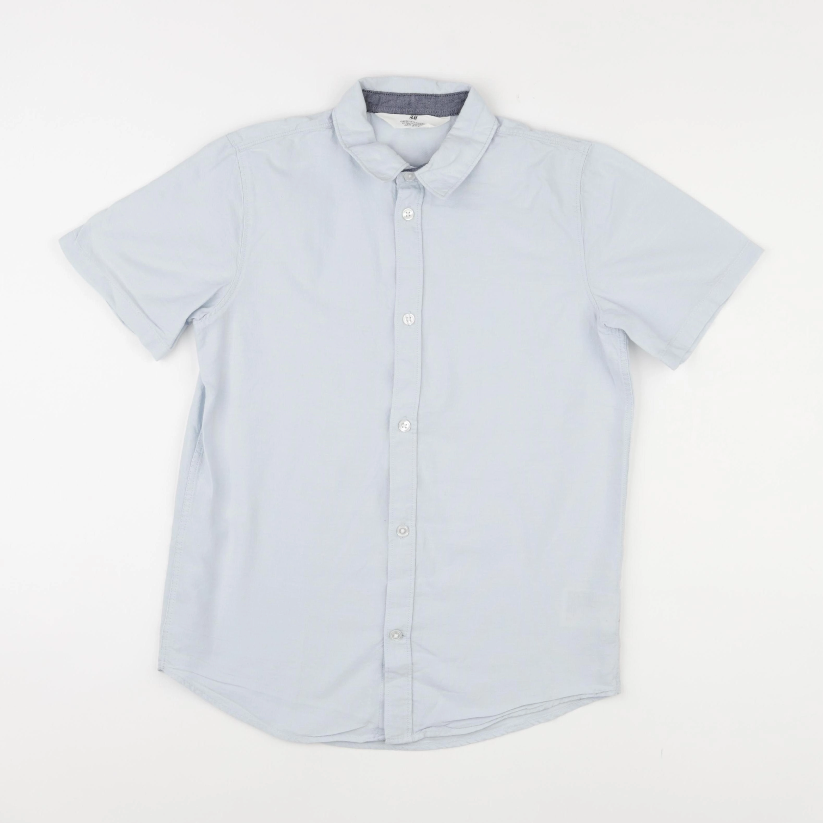 H&M - chemise bleu - 11/12 ans