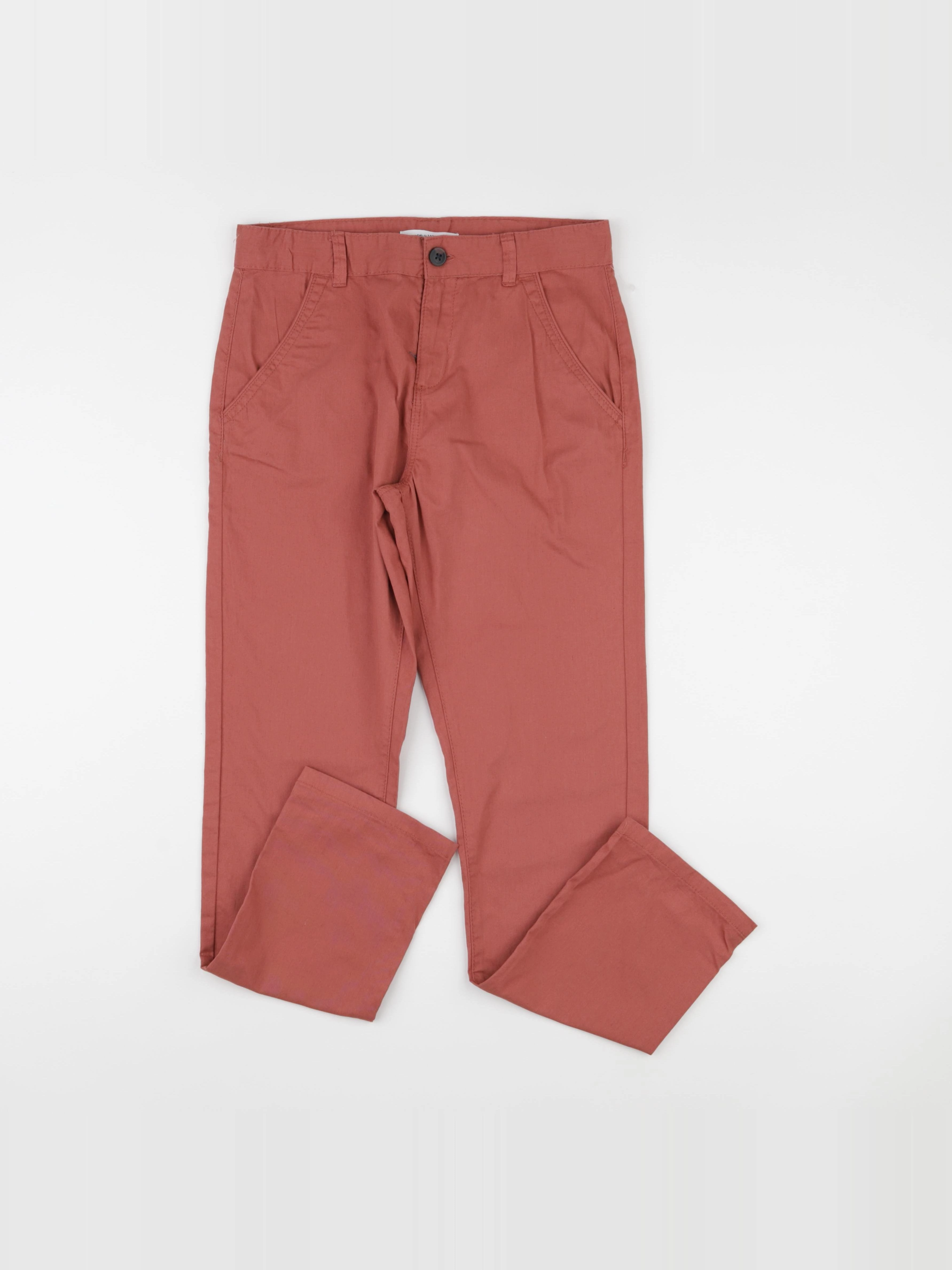 Monoprix - pantalon rouge - 12 ans