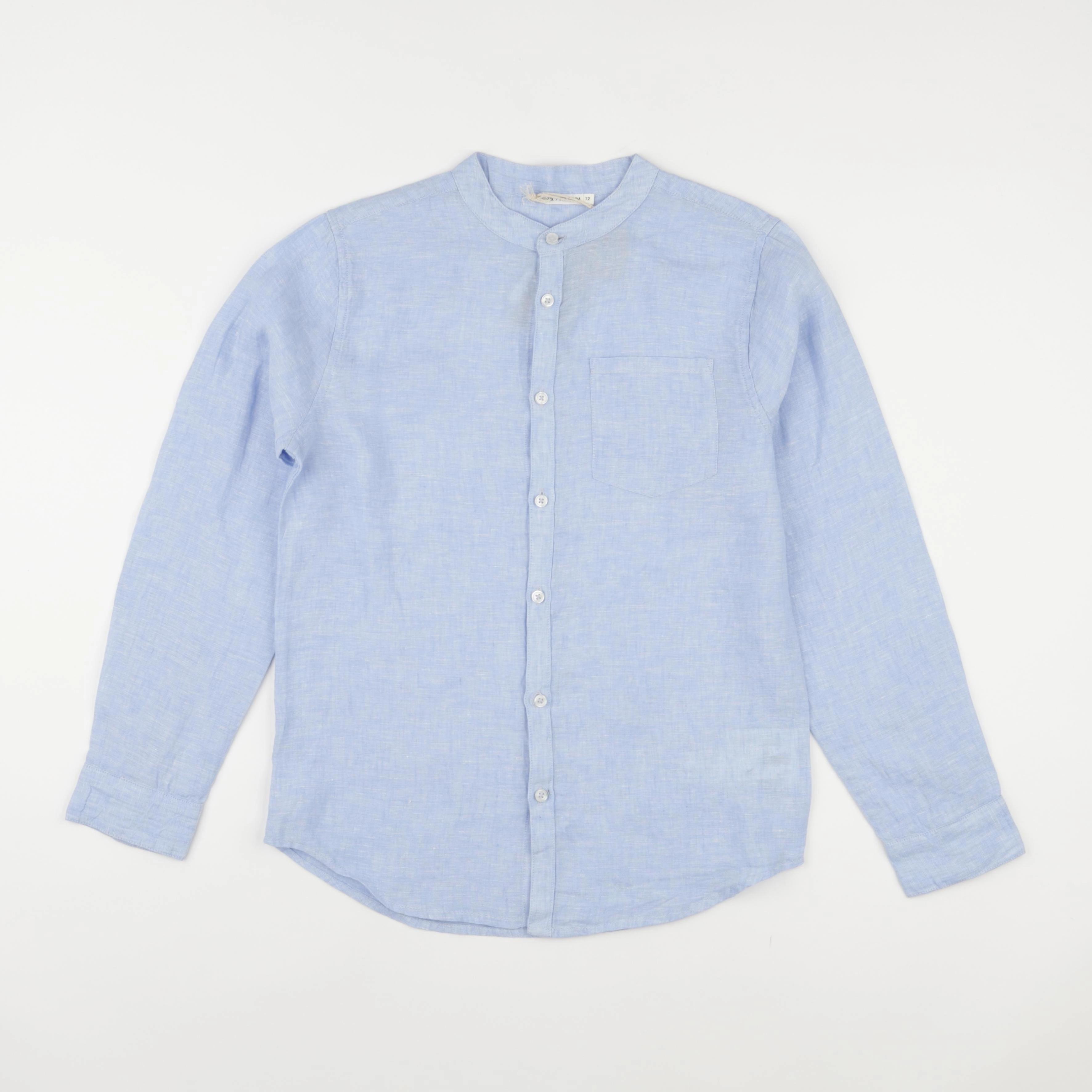 Monoprix - chemise bleu - 12 ans
