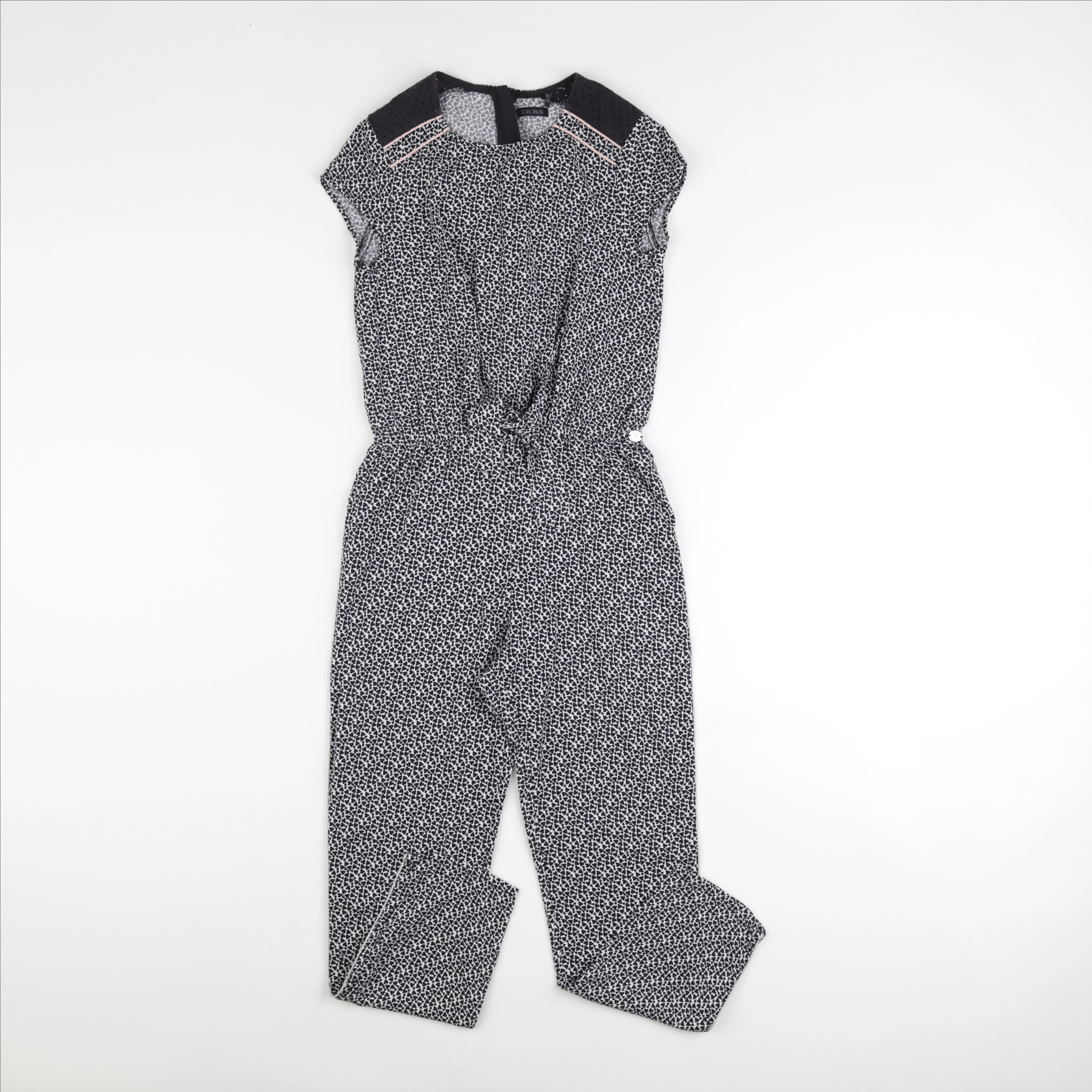 IKKS - combinaison blanc, noir - 10 ans