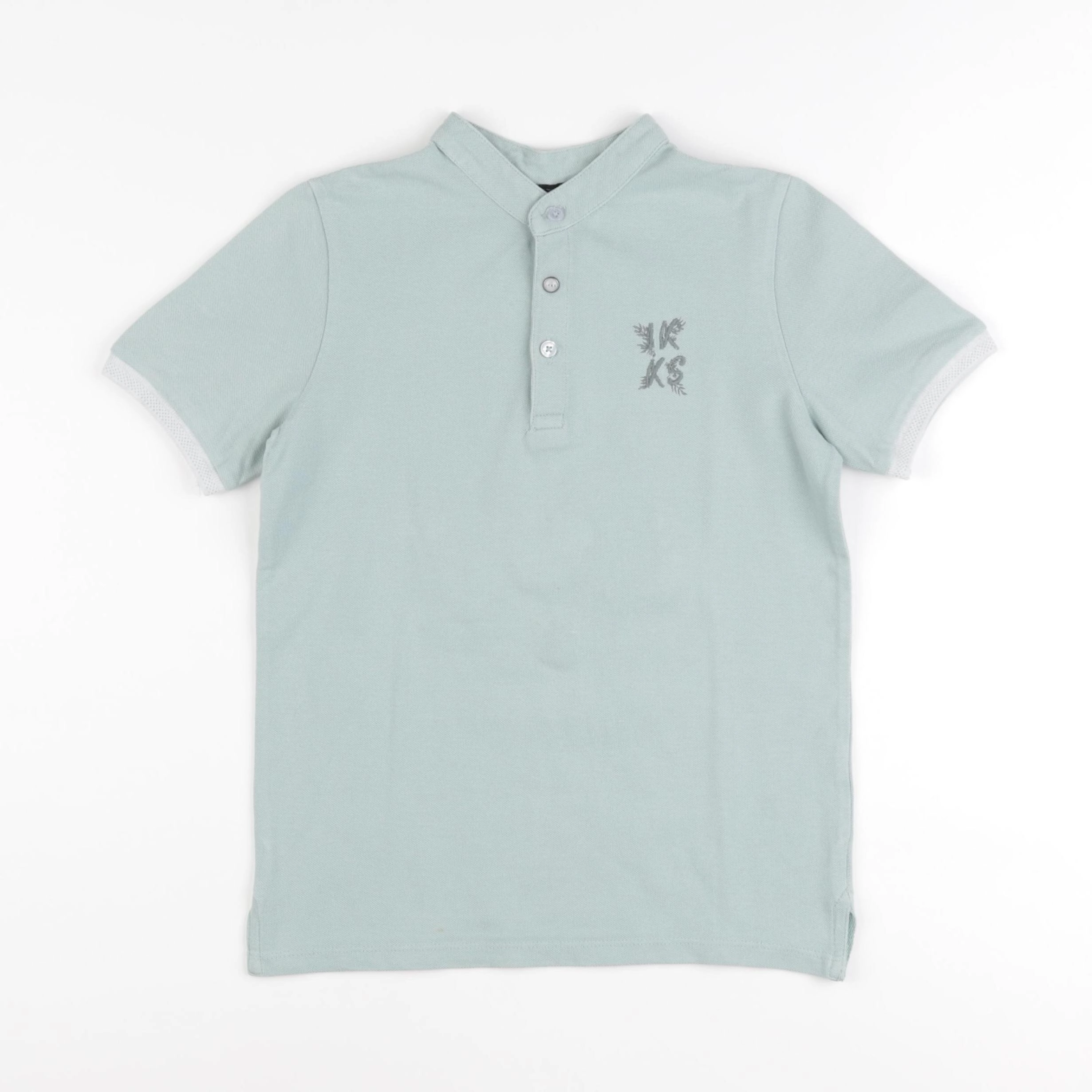 IKKS - polo imprimé au dos vert - 8 ans