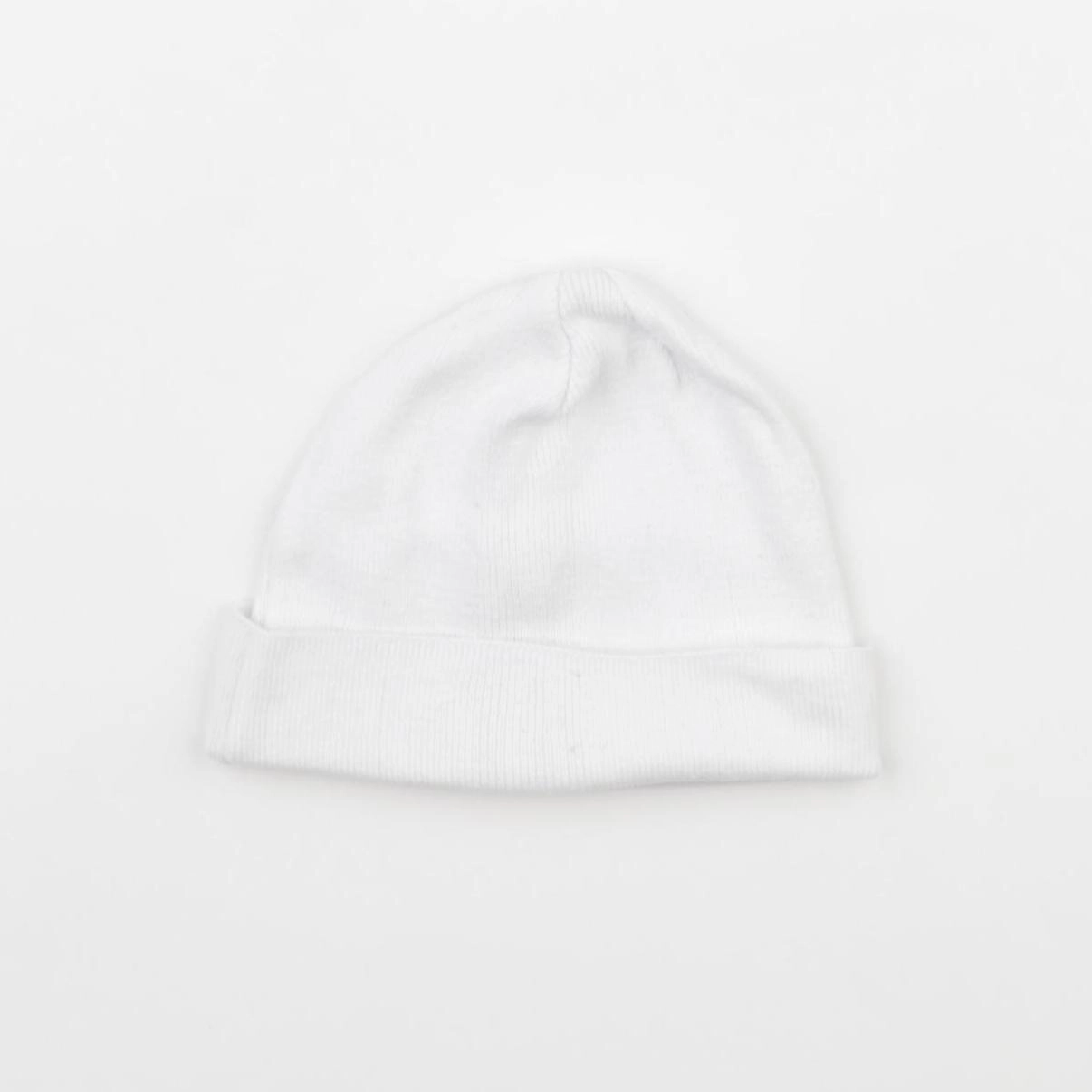 Vertbaudet - bonnet blanc - 12/18 mois