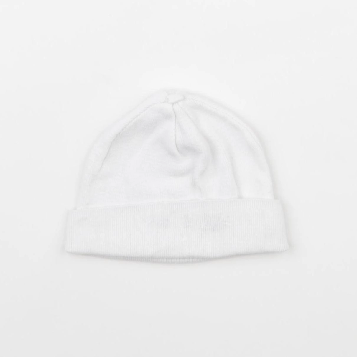 Vertbaudet - bonnet blanc - 12/18 mois