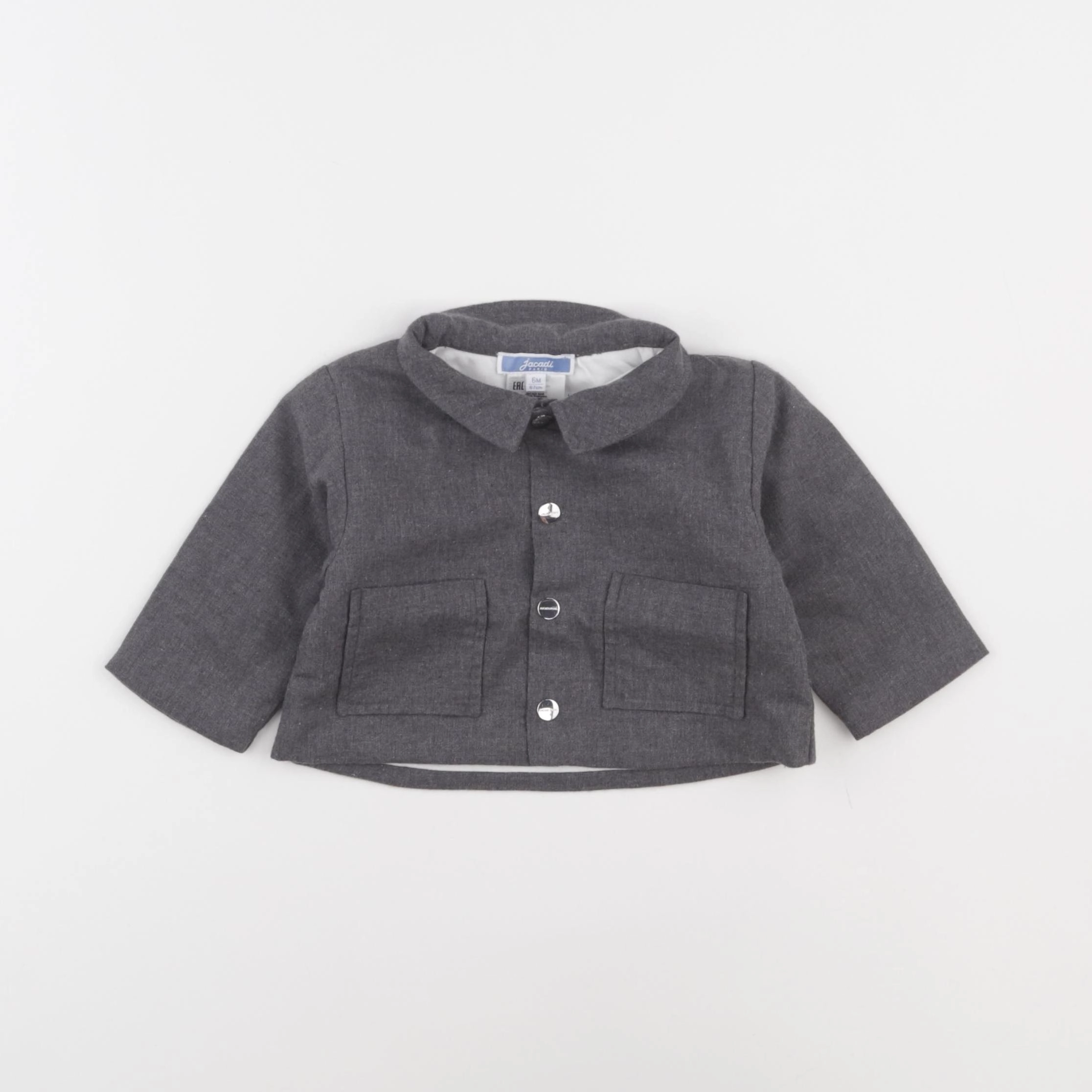 Jacadi - veste gris - 6 mois
