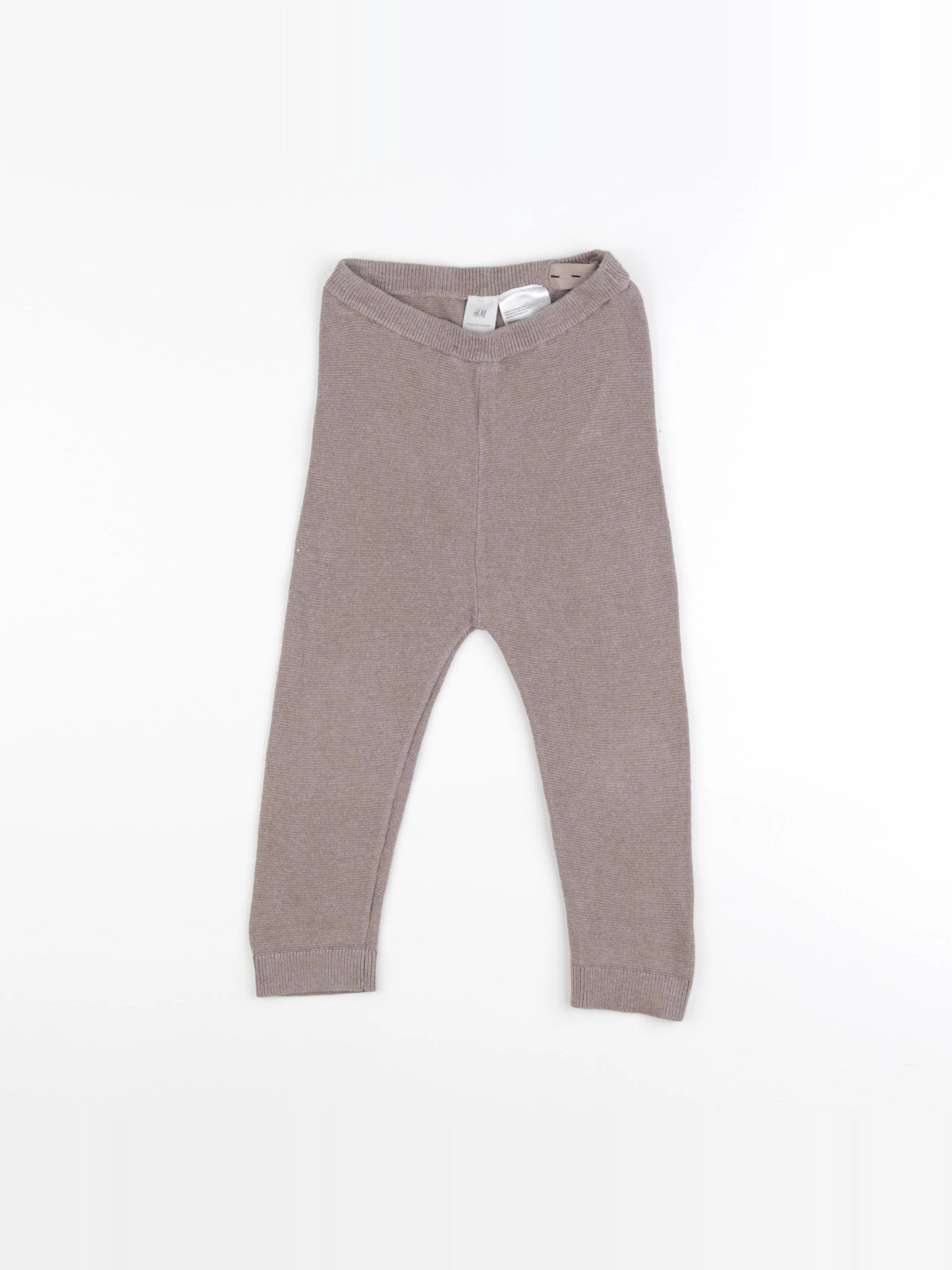 H&M - legging gris - 18 mois