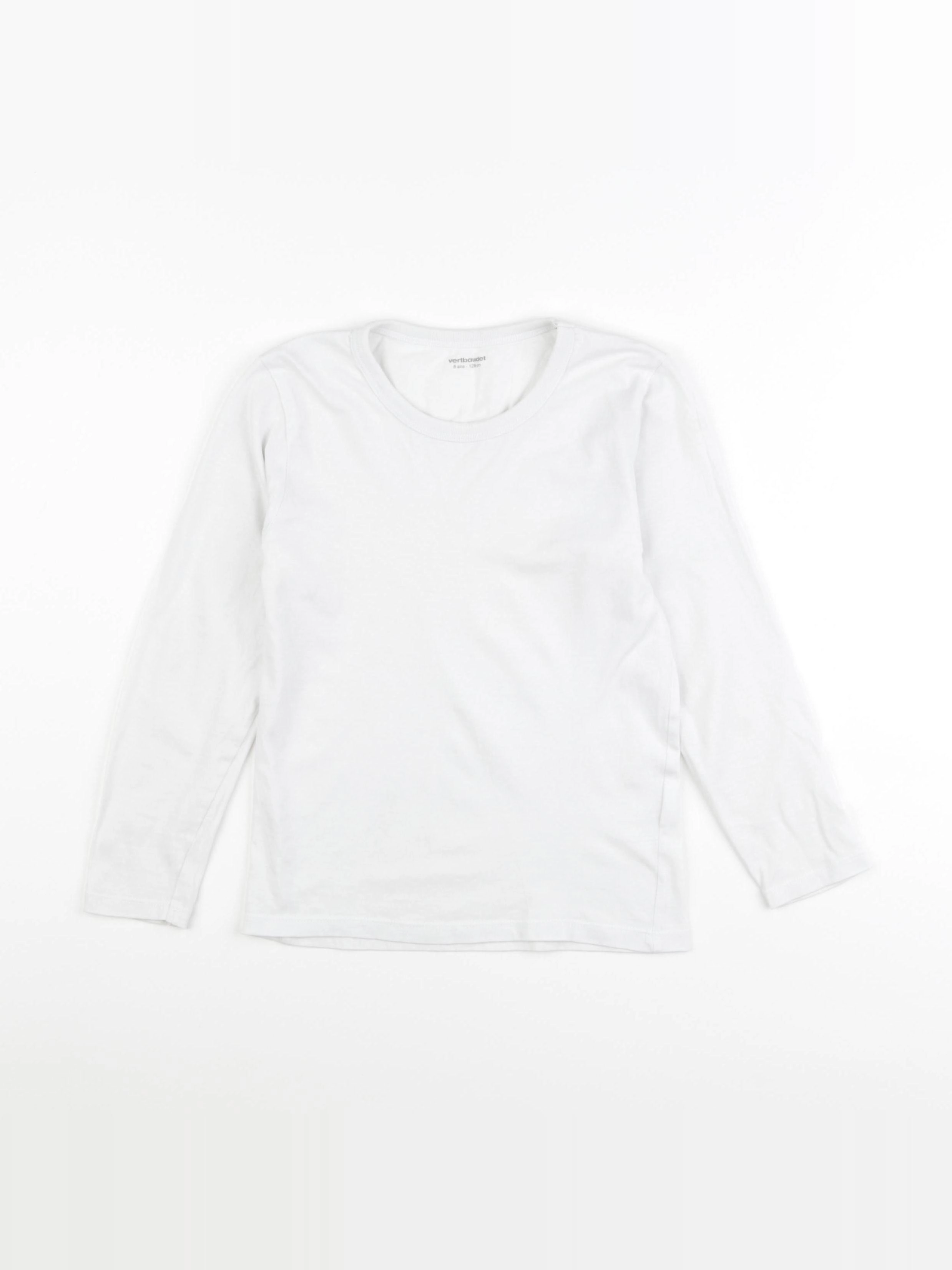 Vertbaudet - maillot de corps blanc - 8 ans