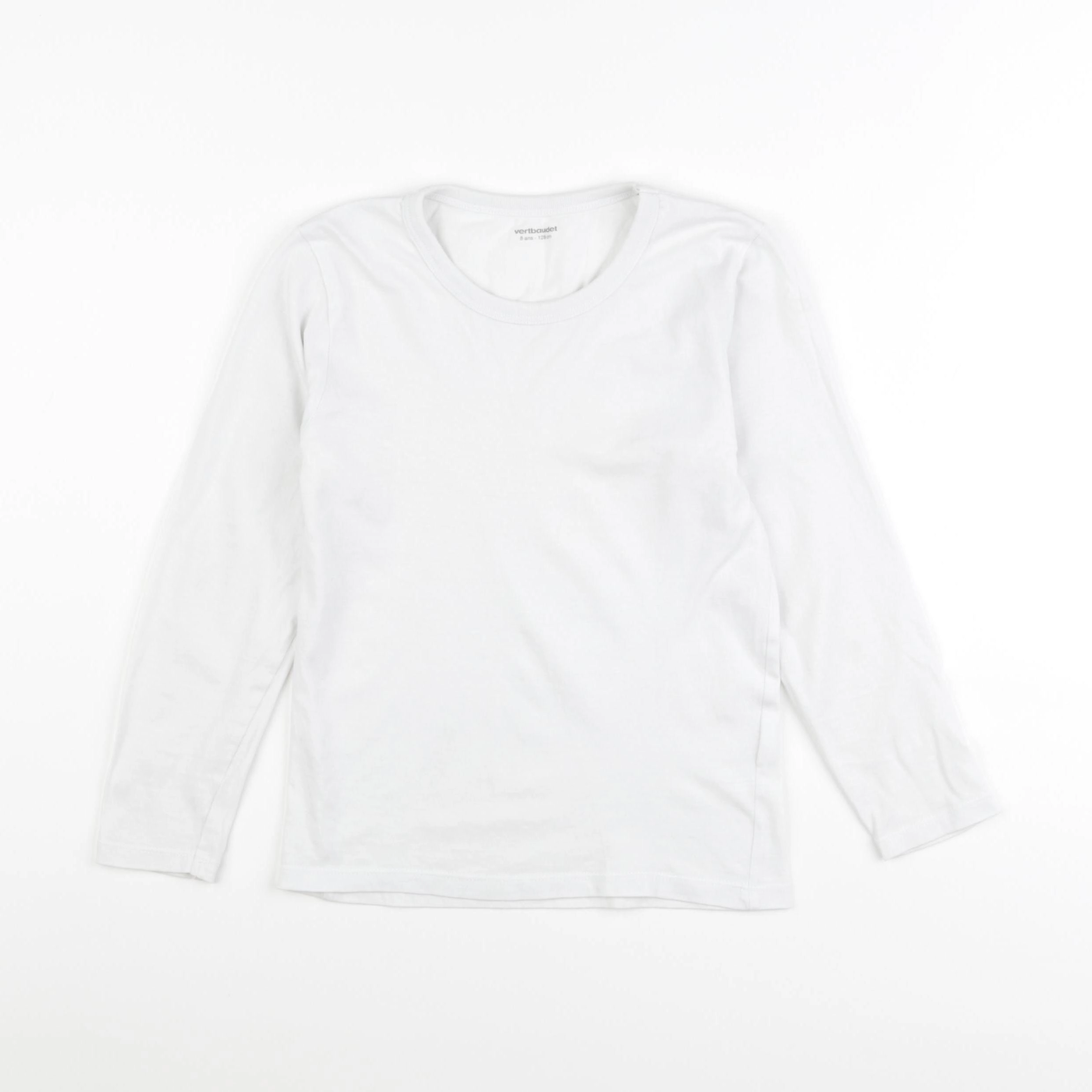 Vertbaudet - maillot de corps blanc - 8 ans