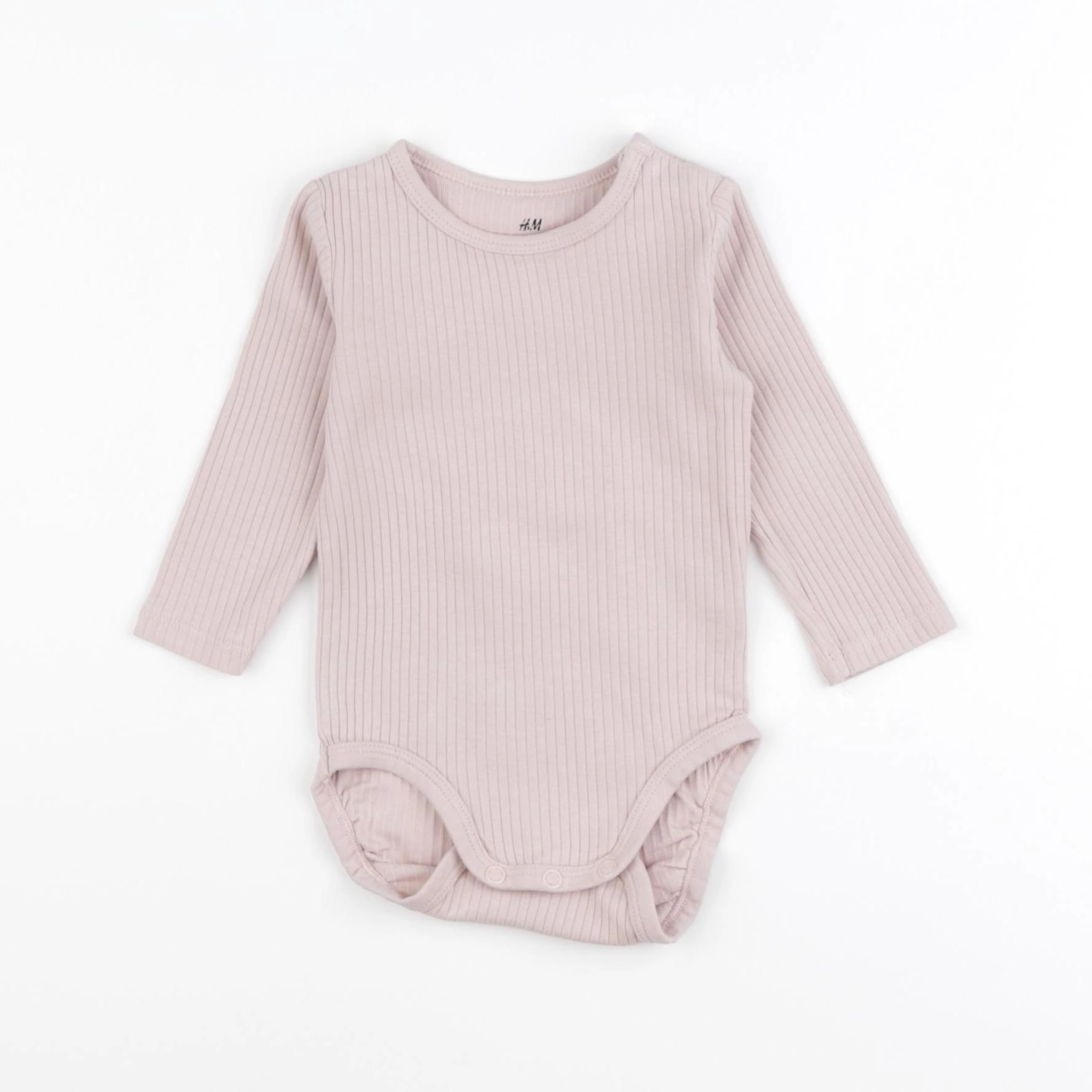 H&M - body rose - 6 mois