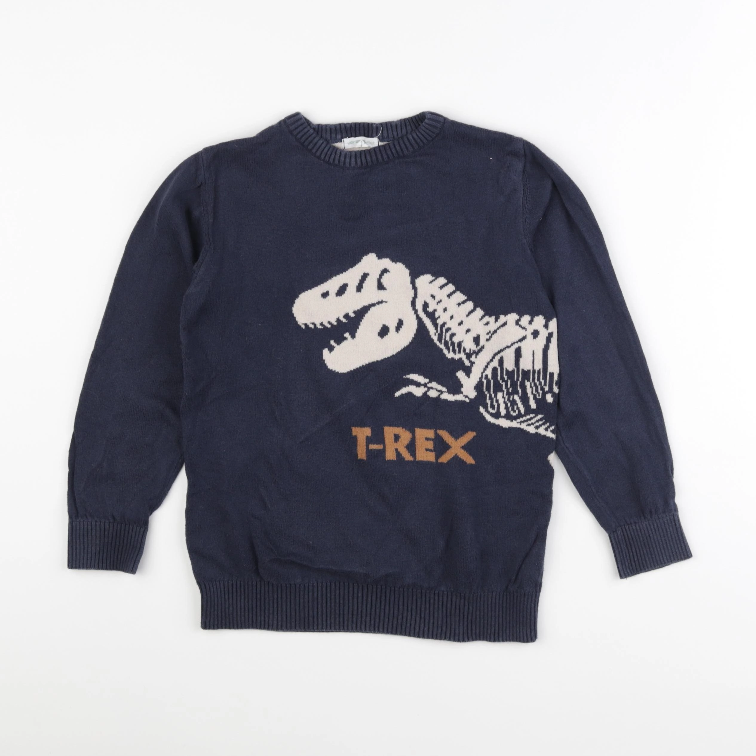 Vertbaudet - pull bleu - 8 ans