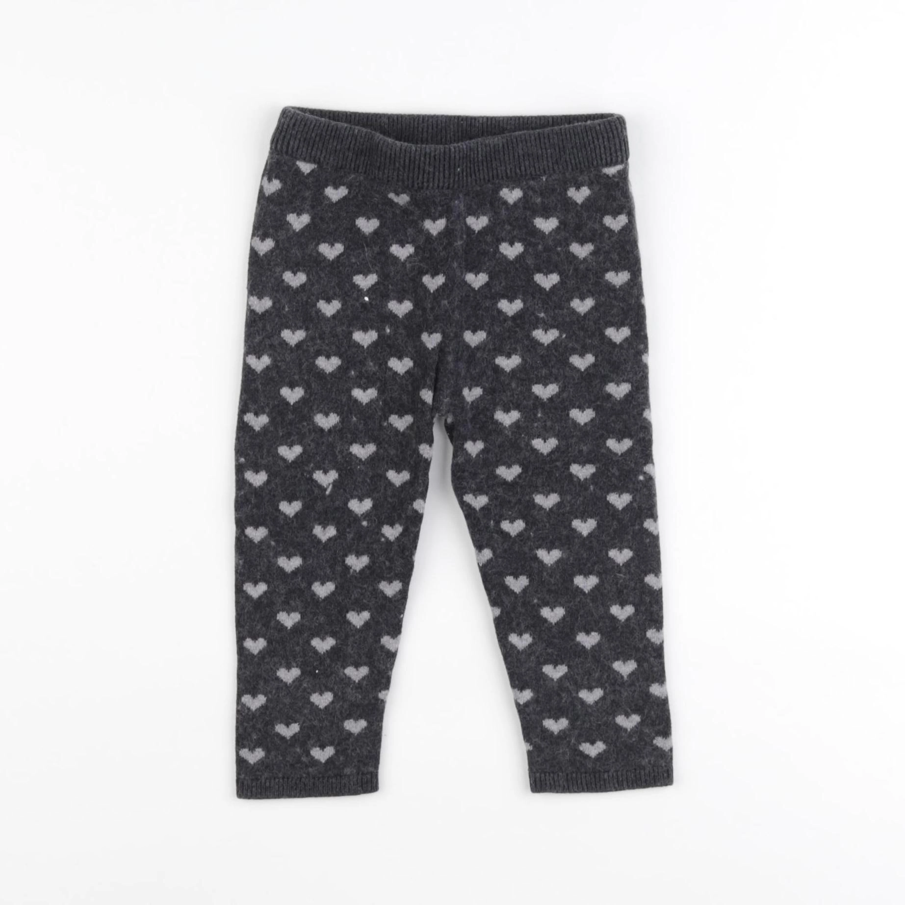 Boutchou - legging gris - 9 mois