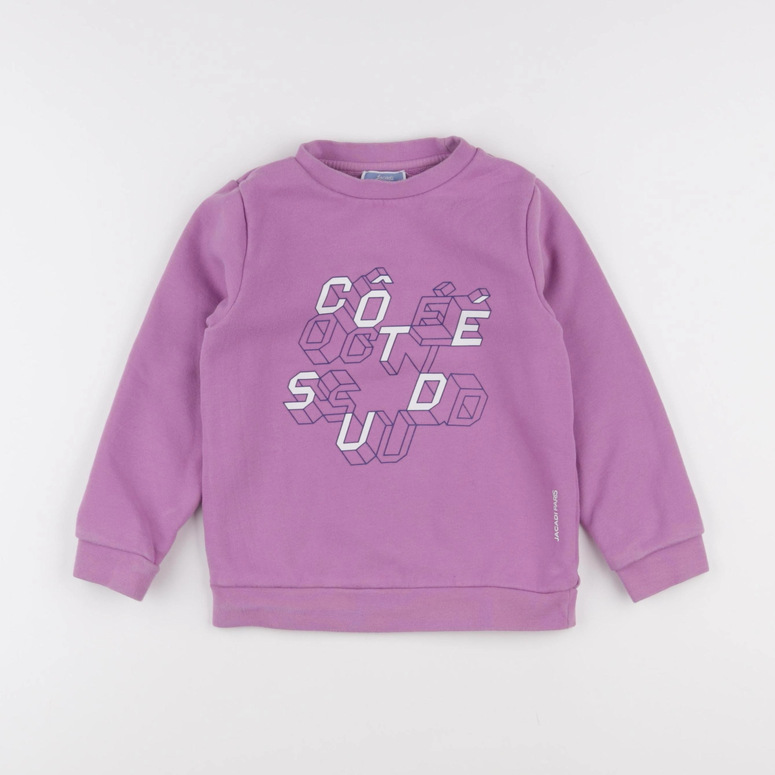 Jacadi - sweat violet - 6 ans