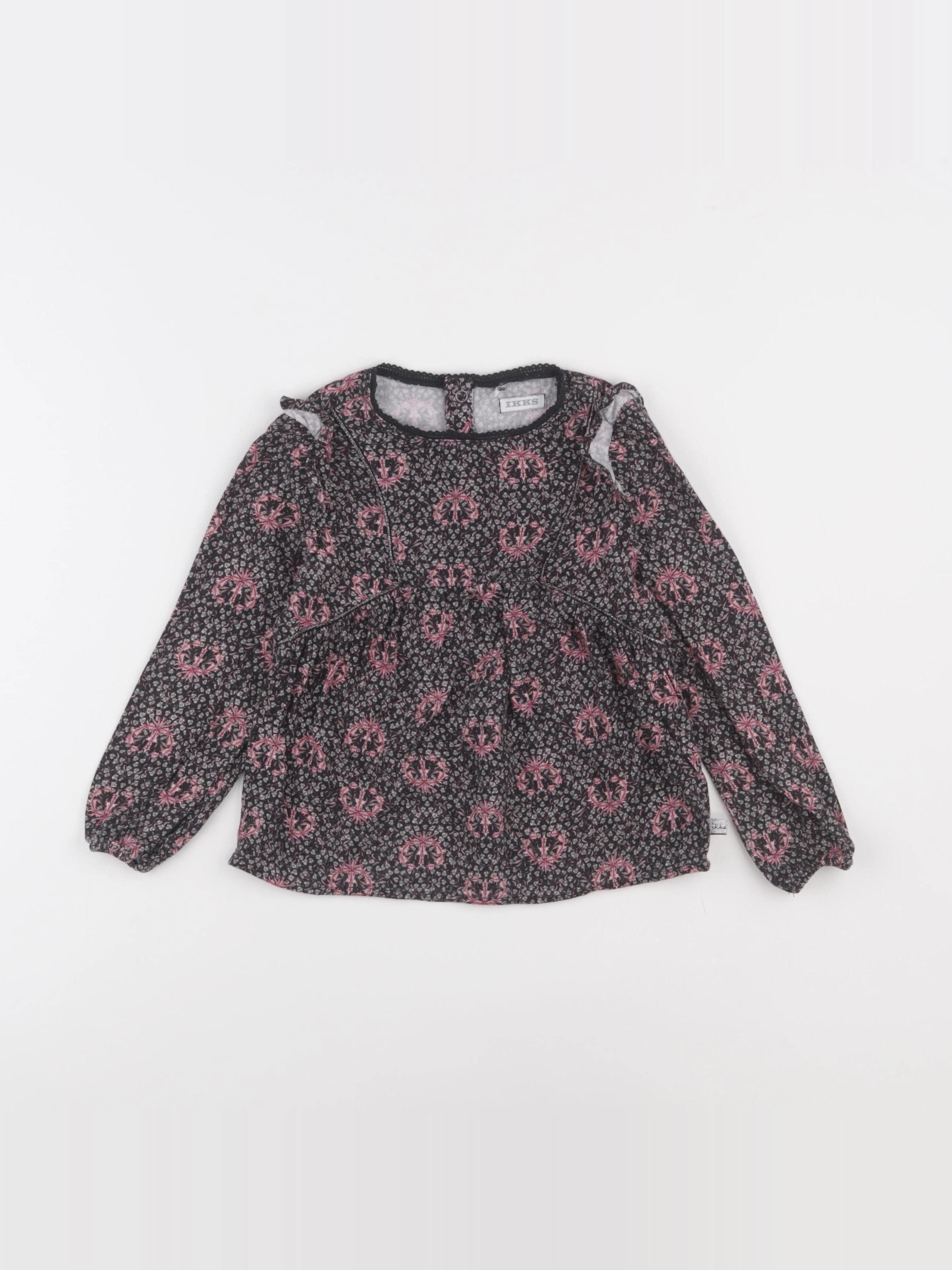 IKKS - blouse noir - 3 ans