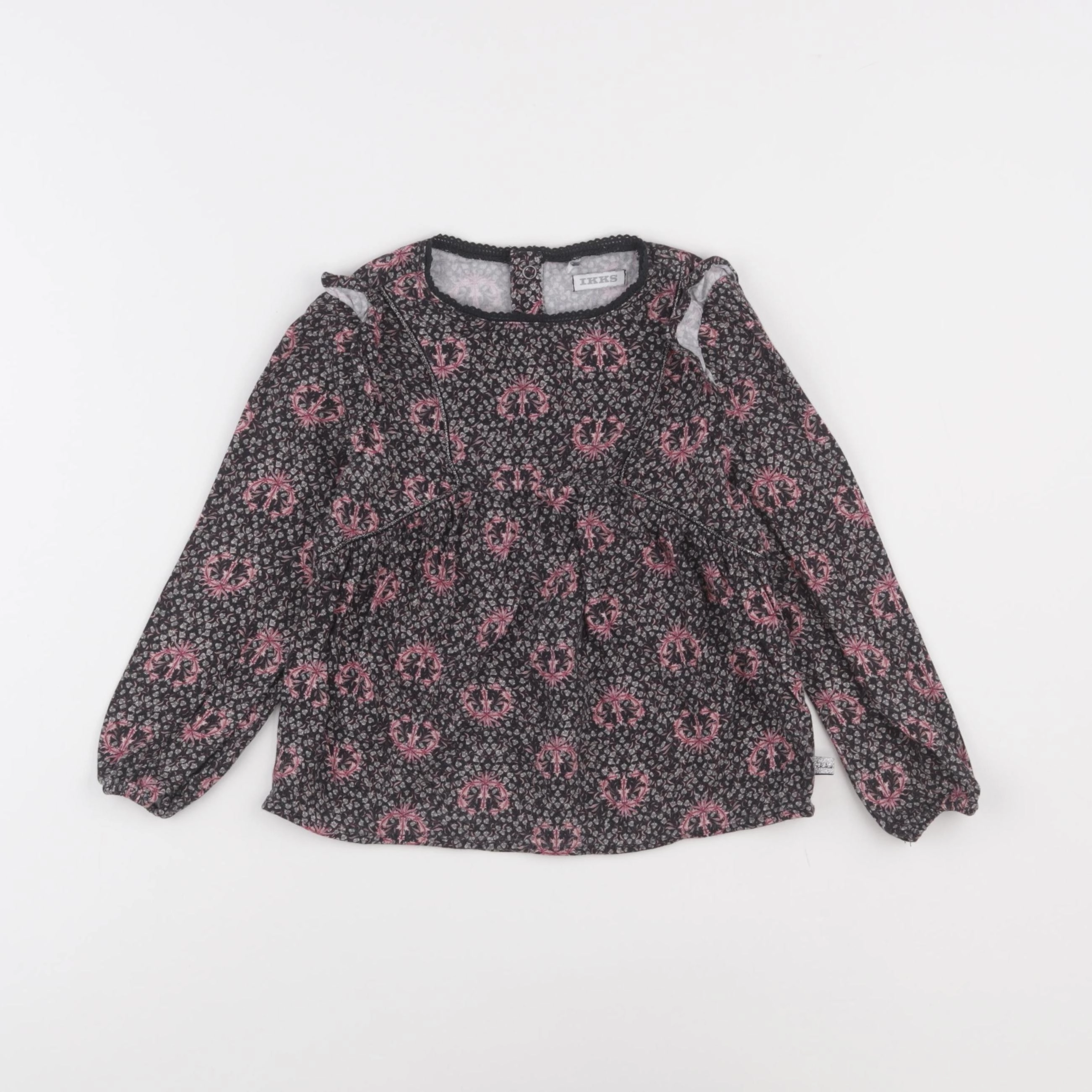 IKKS - blouse noir - 3 ans