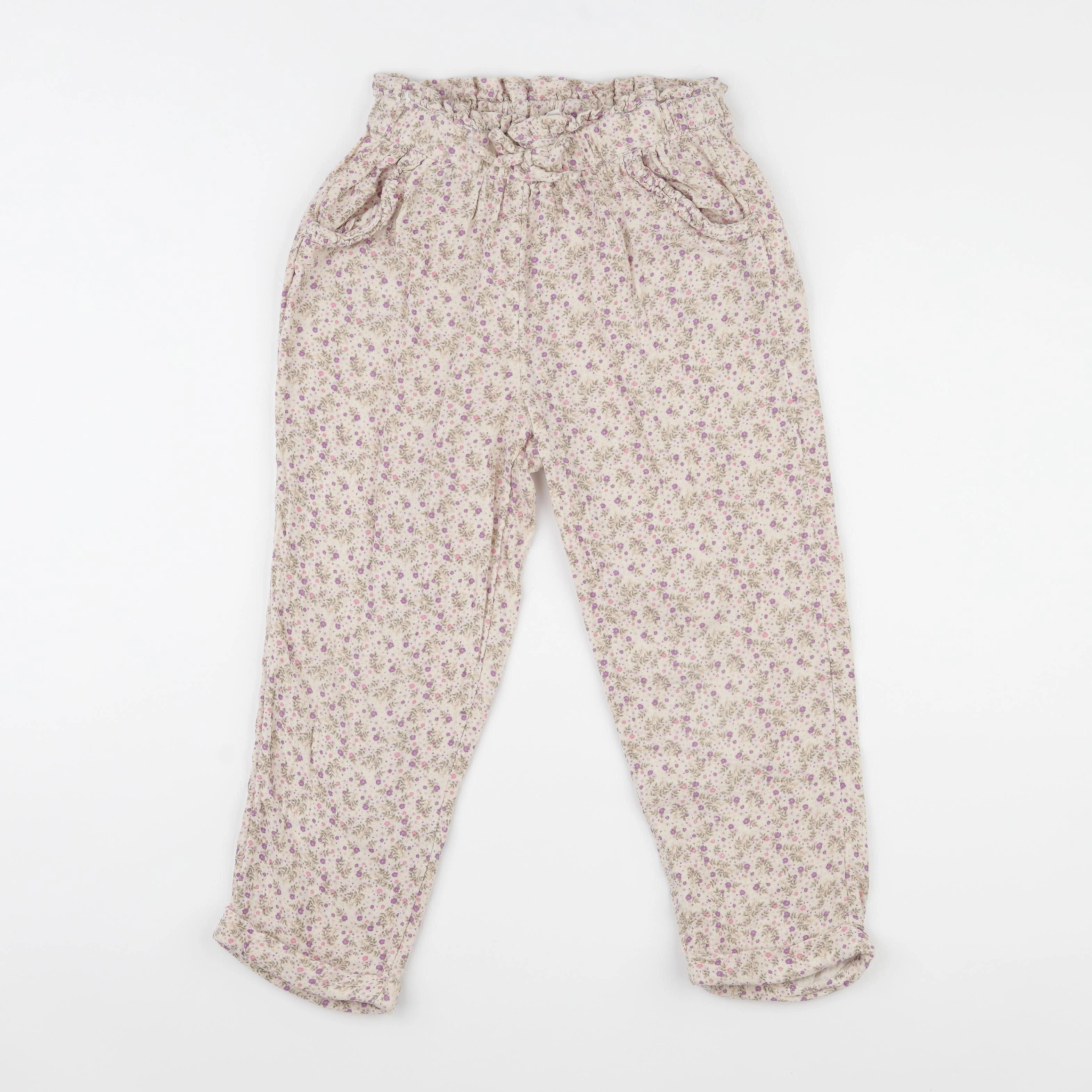 Vertbaudet - pantalon rose - 8 ans
