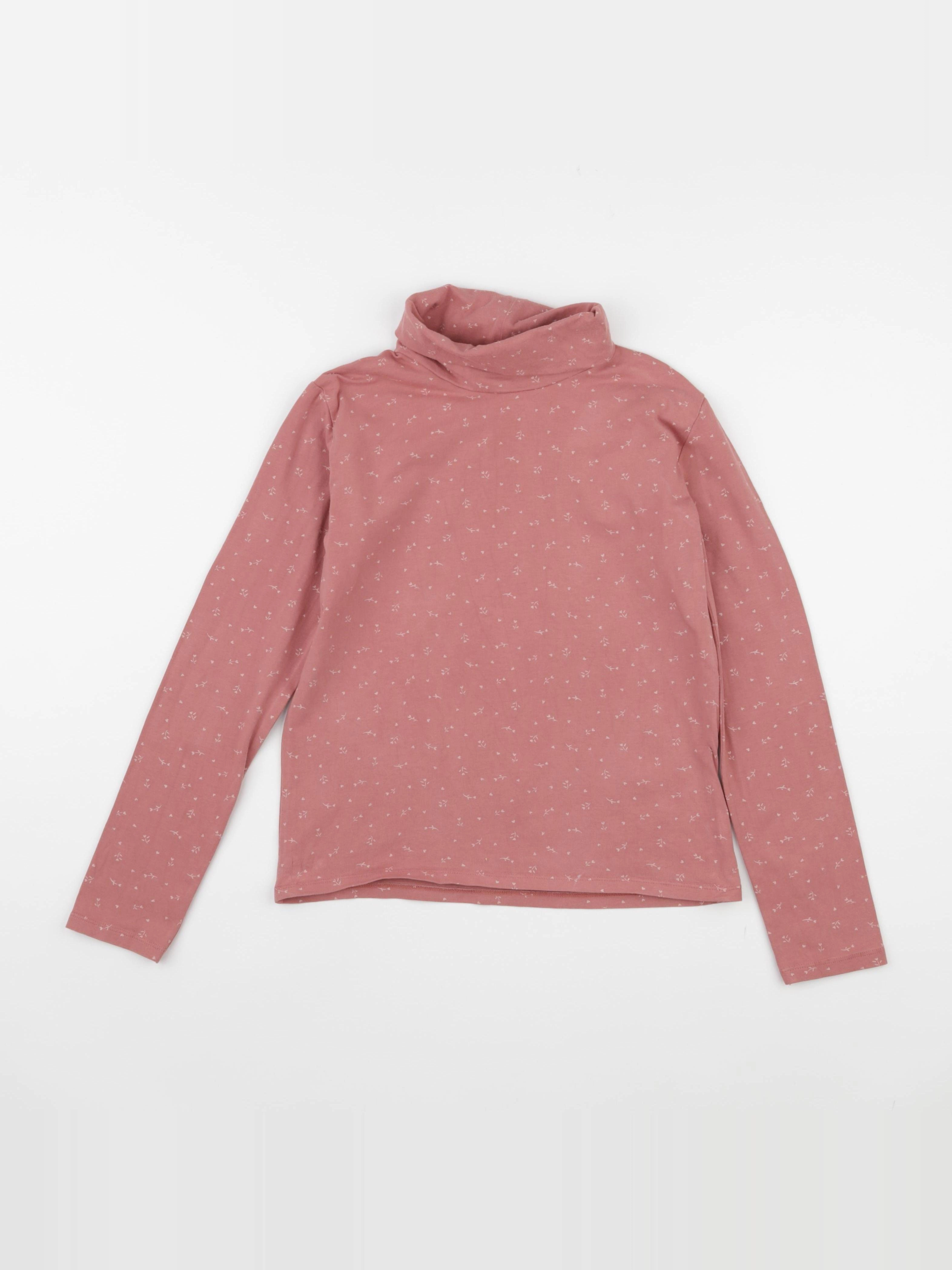 Vertbaudet - sous-pull rose - 10 ans