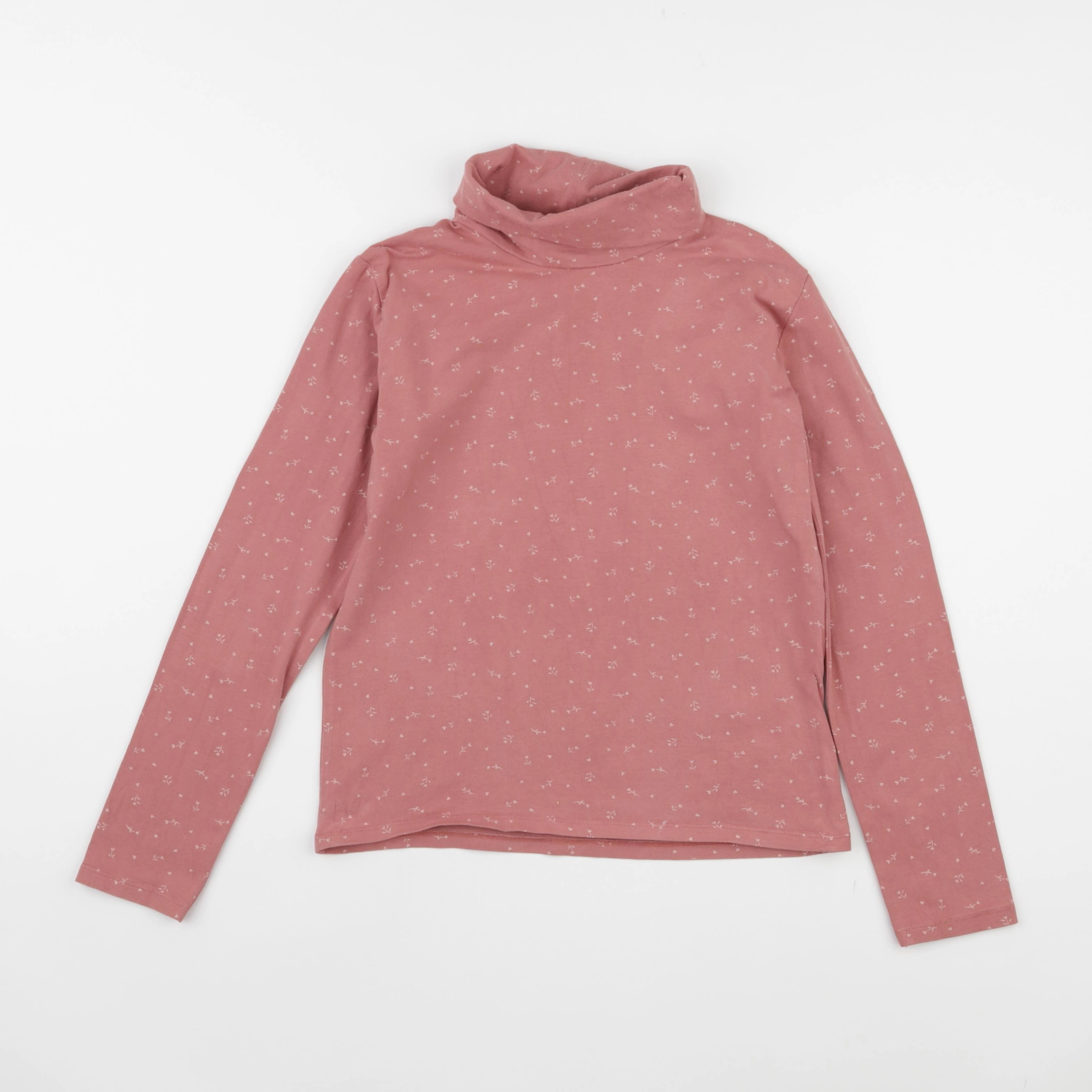 Vertbaudet - sous-pull rose - 10 ans