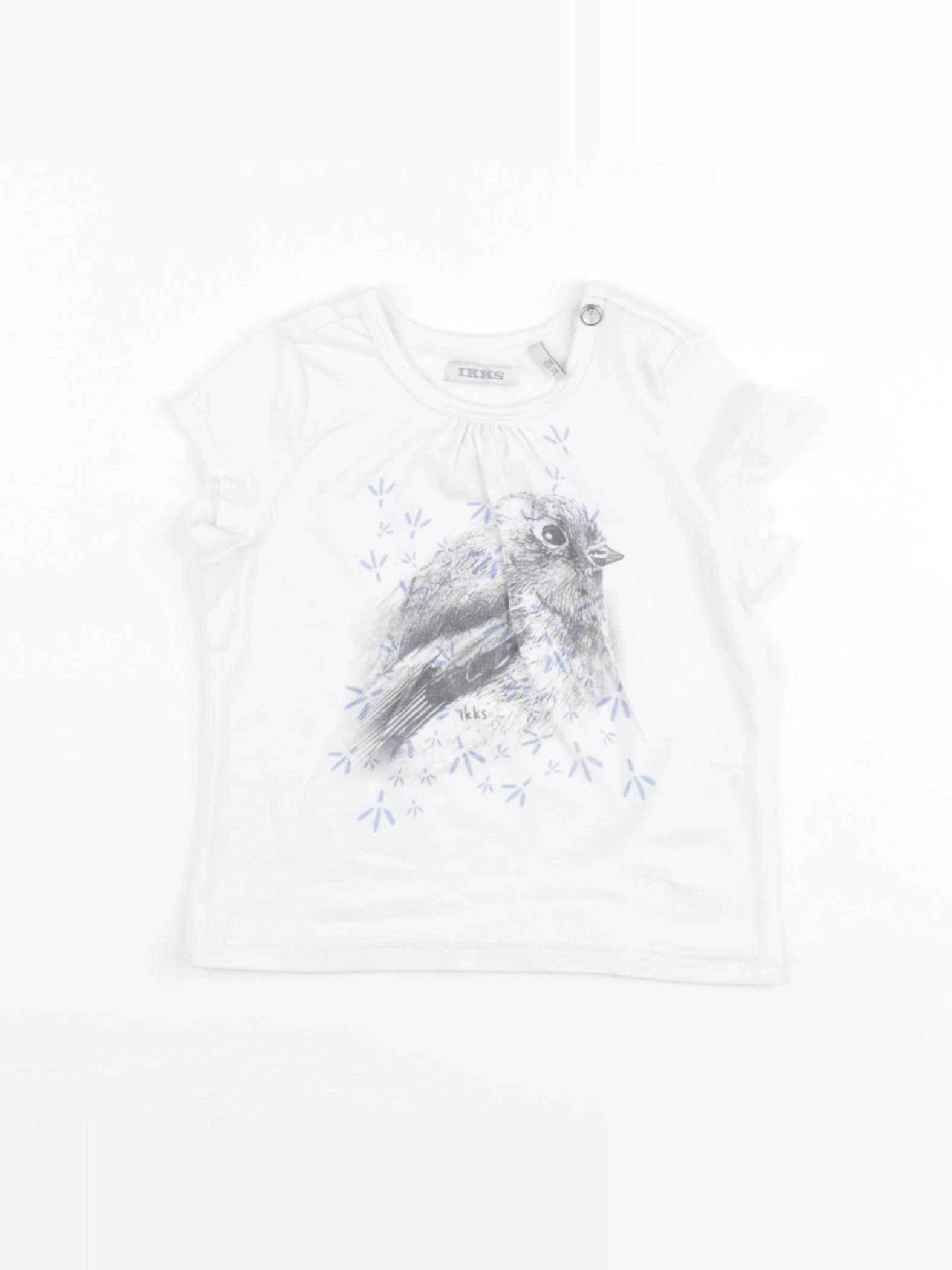 IKKS - tee-shirt blanc - 12 mois