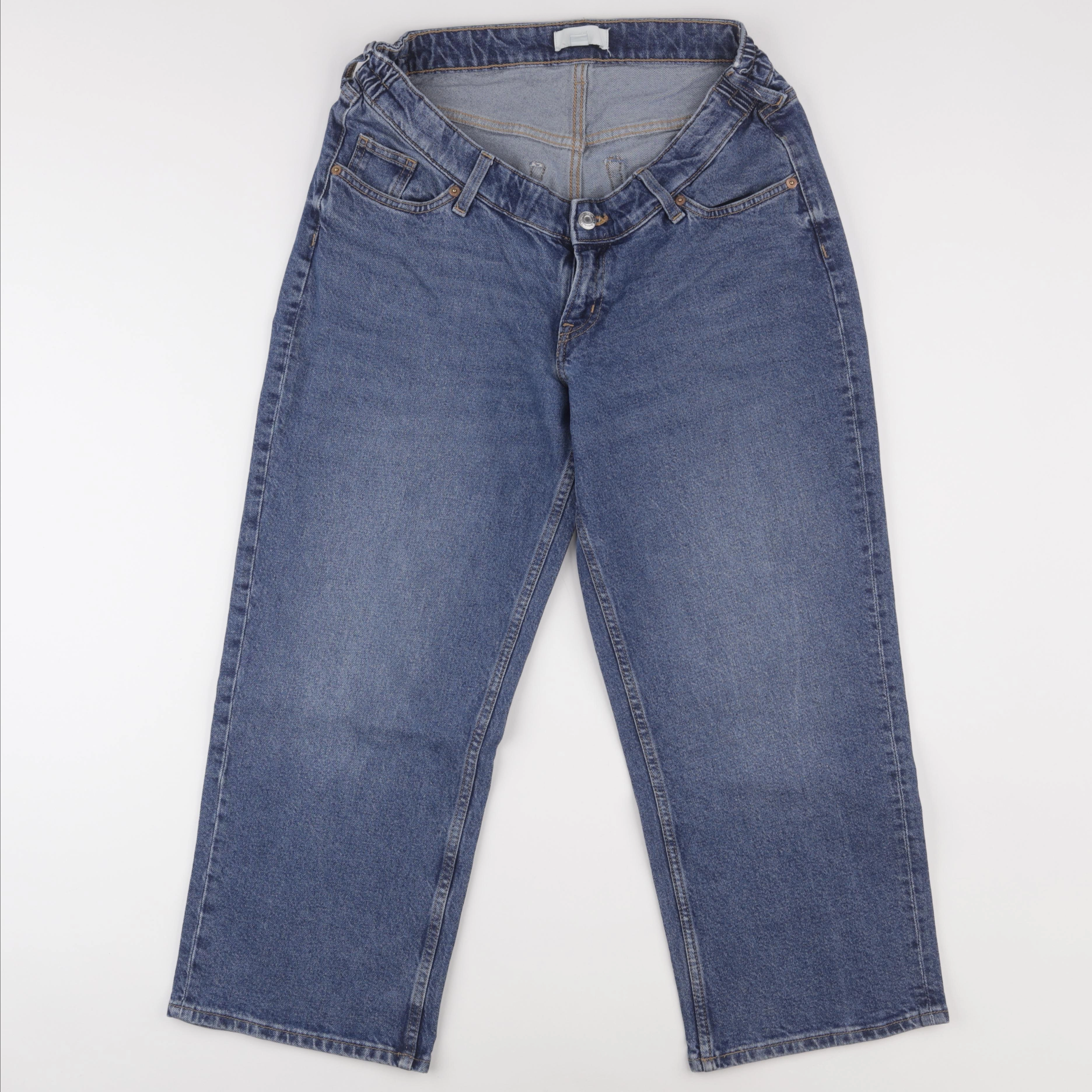Kiabi - jean grossesse bleu - m