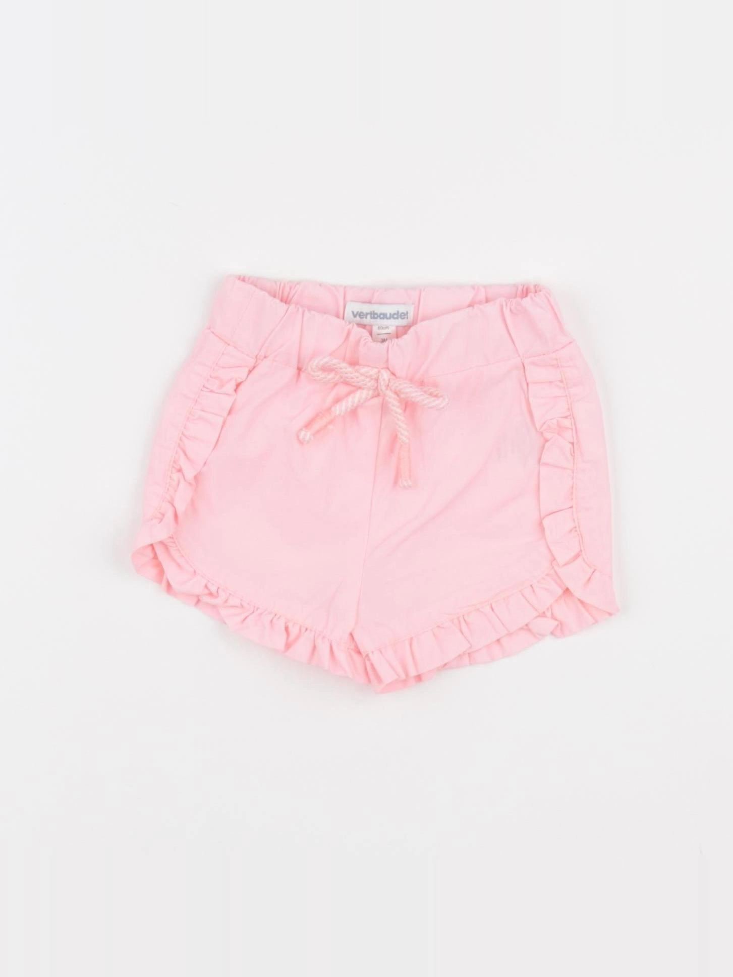 Vertbaudet - short rose - 3 mois