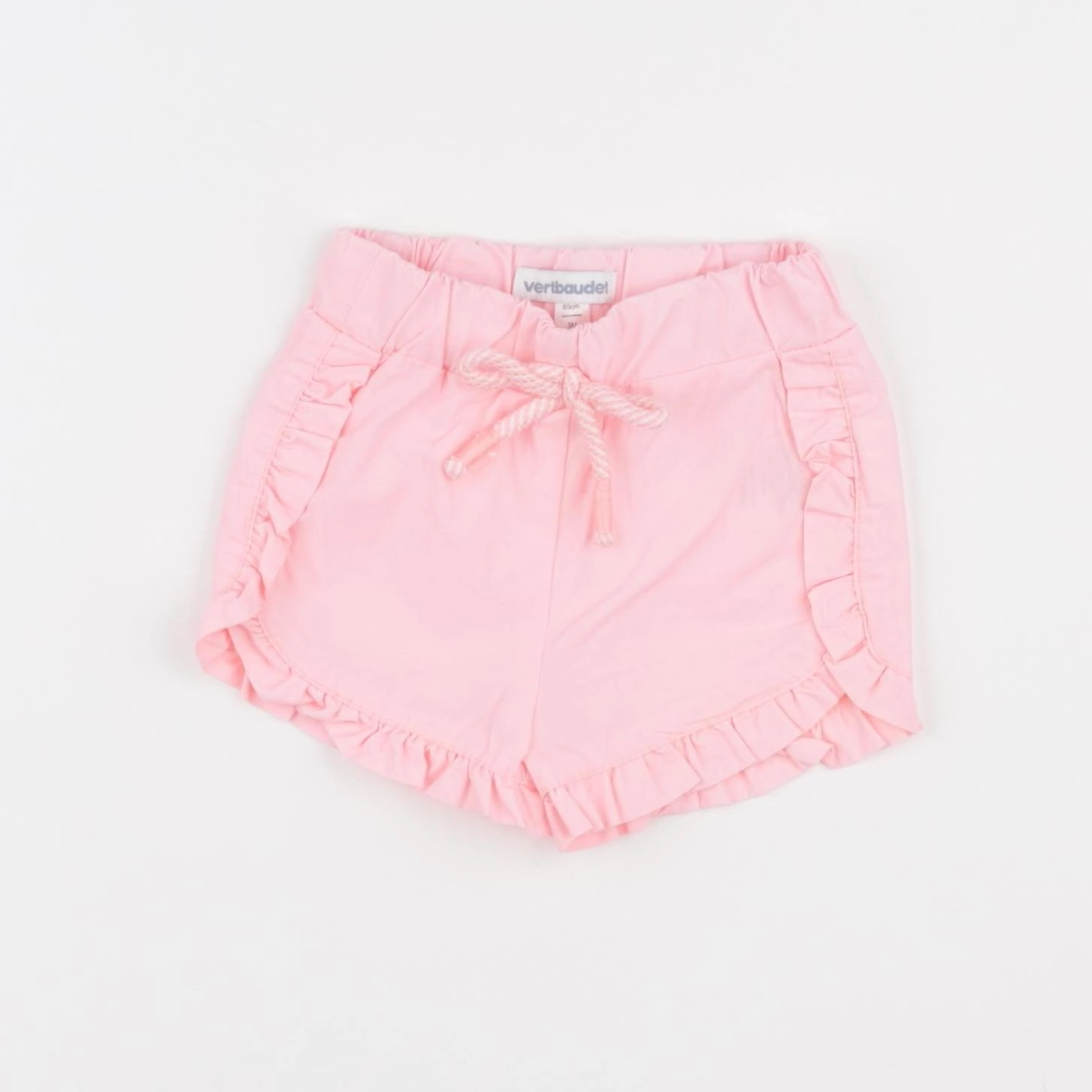 Vertbaudet - short rose - 3 mois