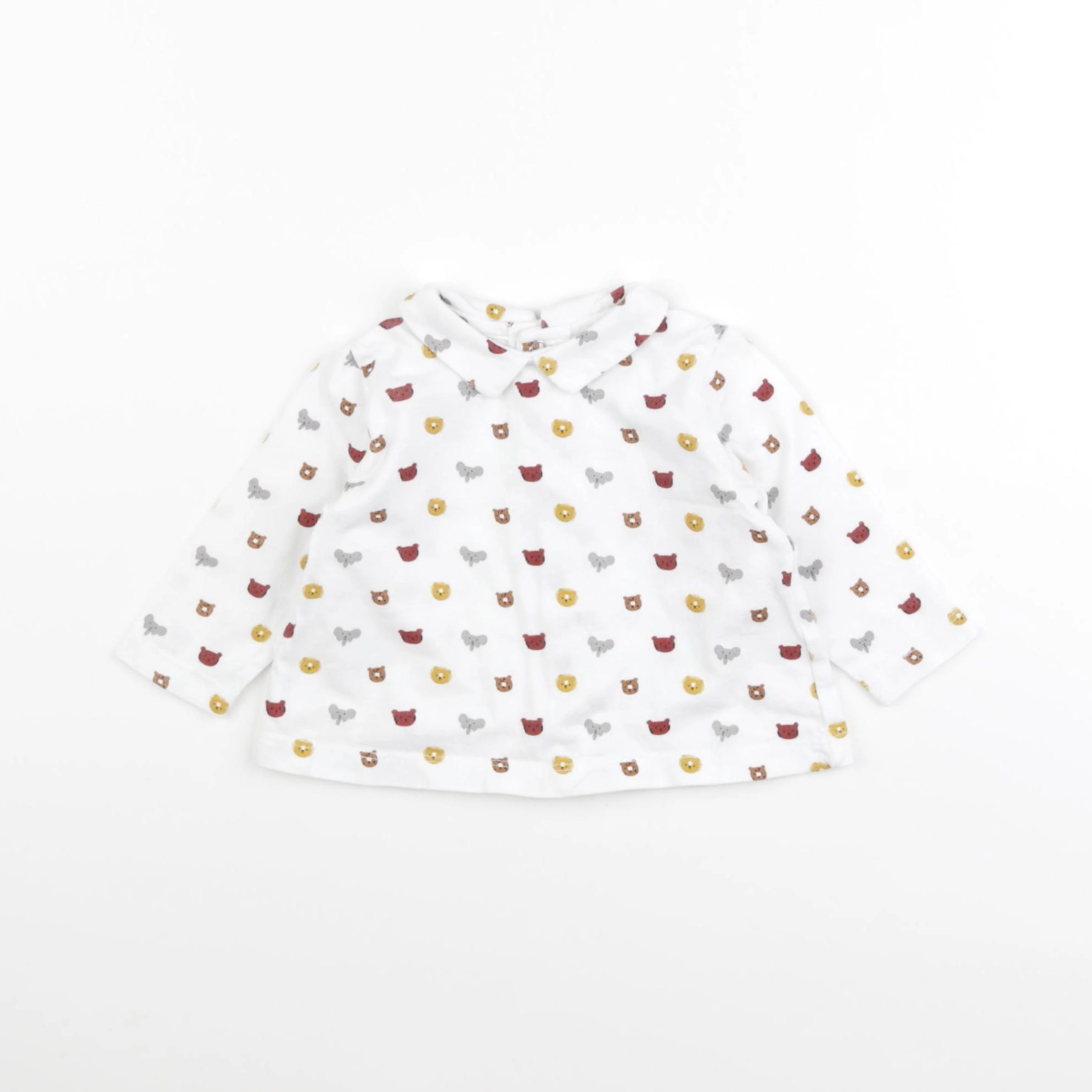 Boutchou - tee-shirt blanc - 3 mois