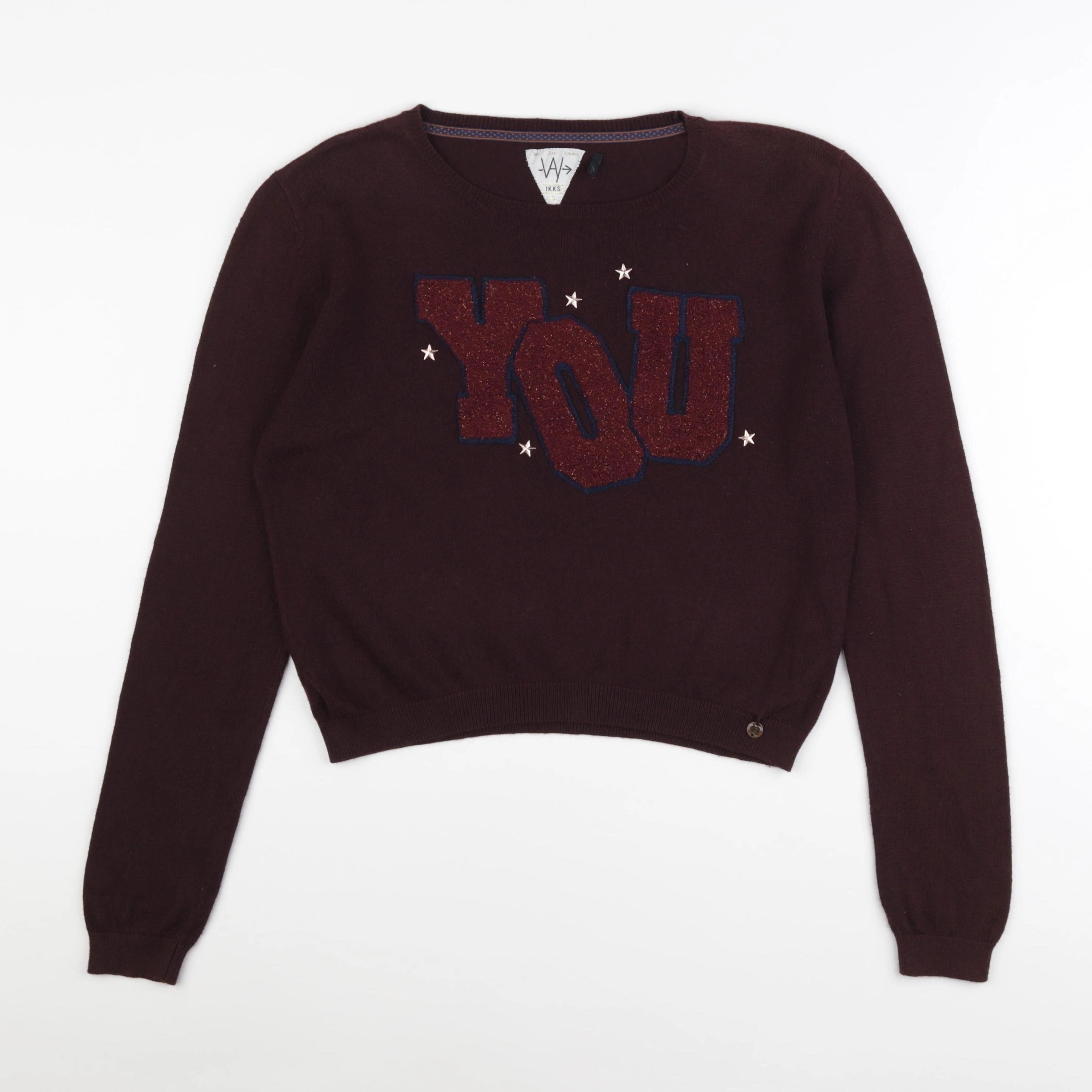 IKKS - pull rouge - 14 ans