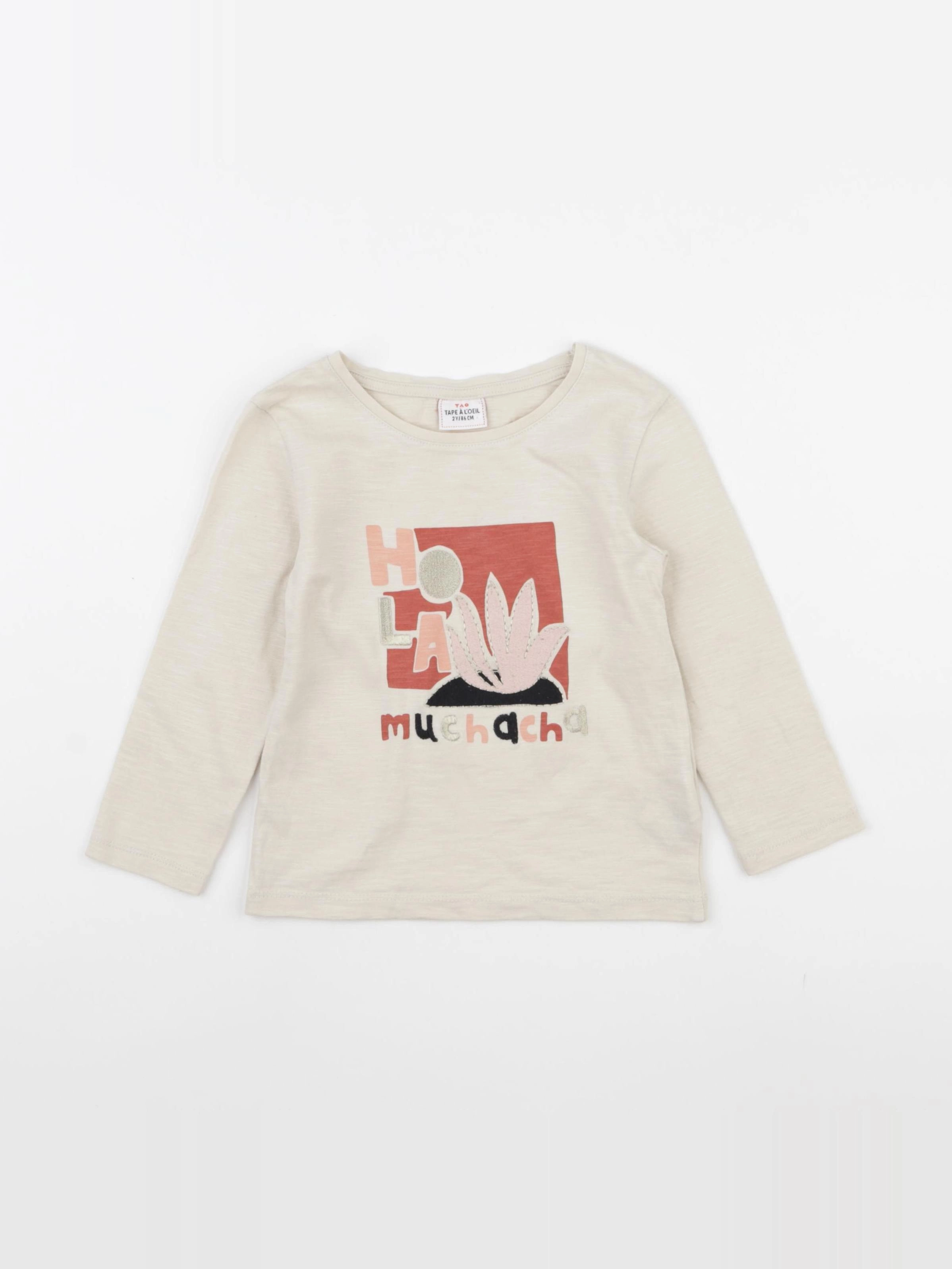 Tape à l'oeil - tee-shirt beige - 2 ans