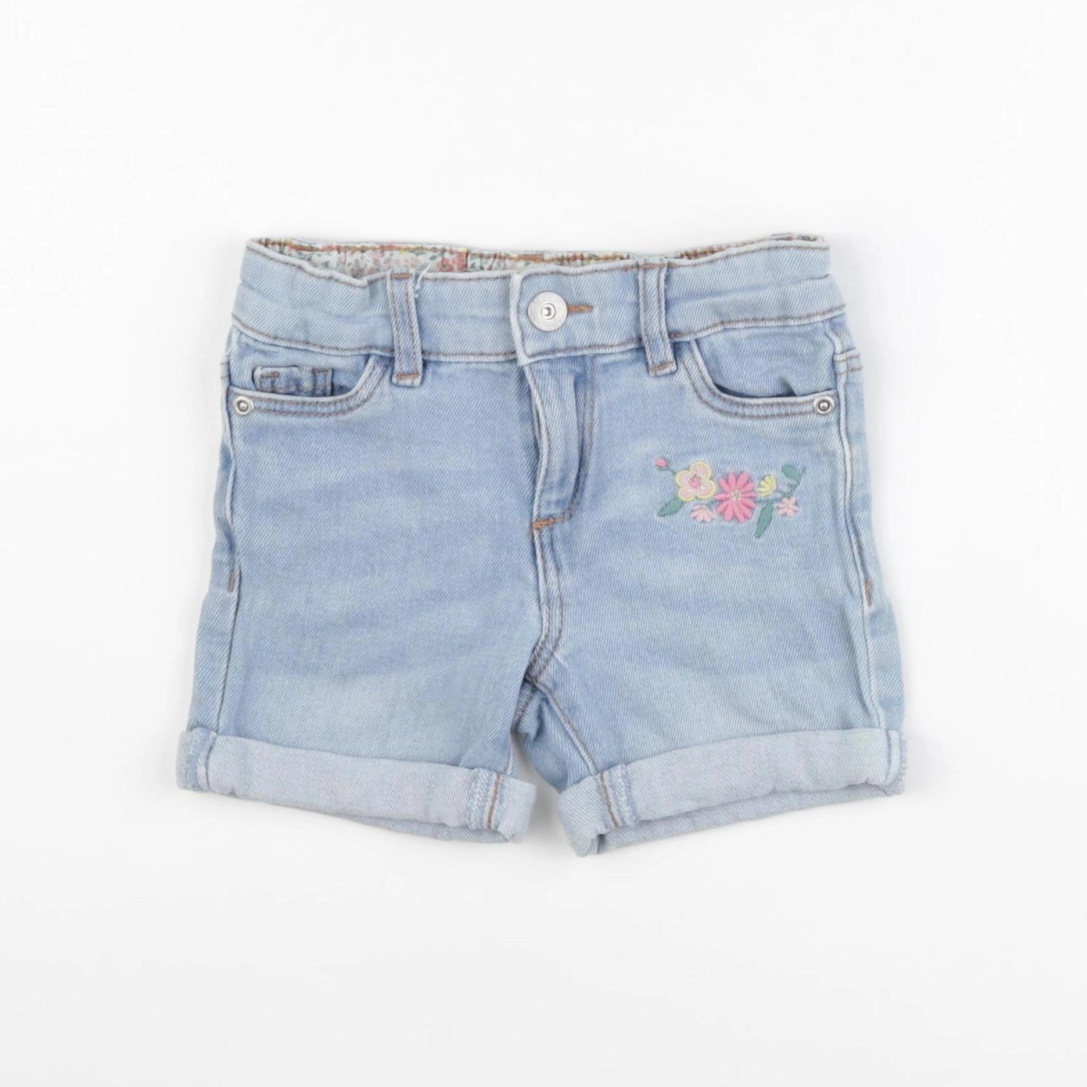 Vertbaudet - short bleu - 3 ans