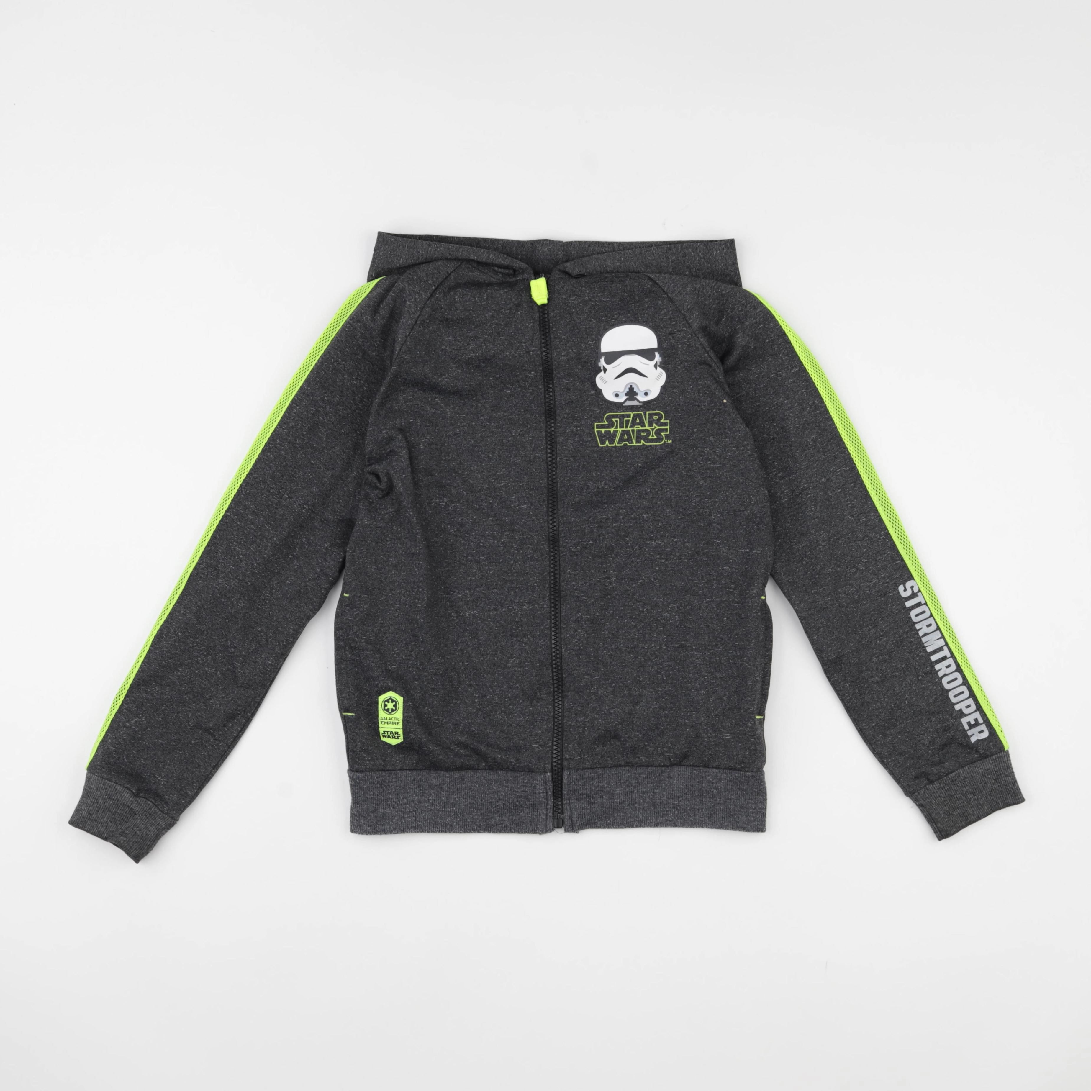 Vertbaudet - pull gris - 10 ans