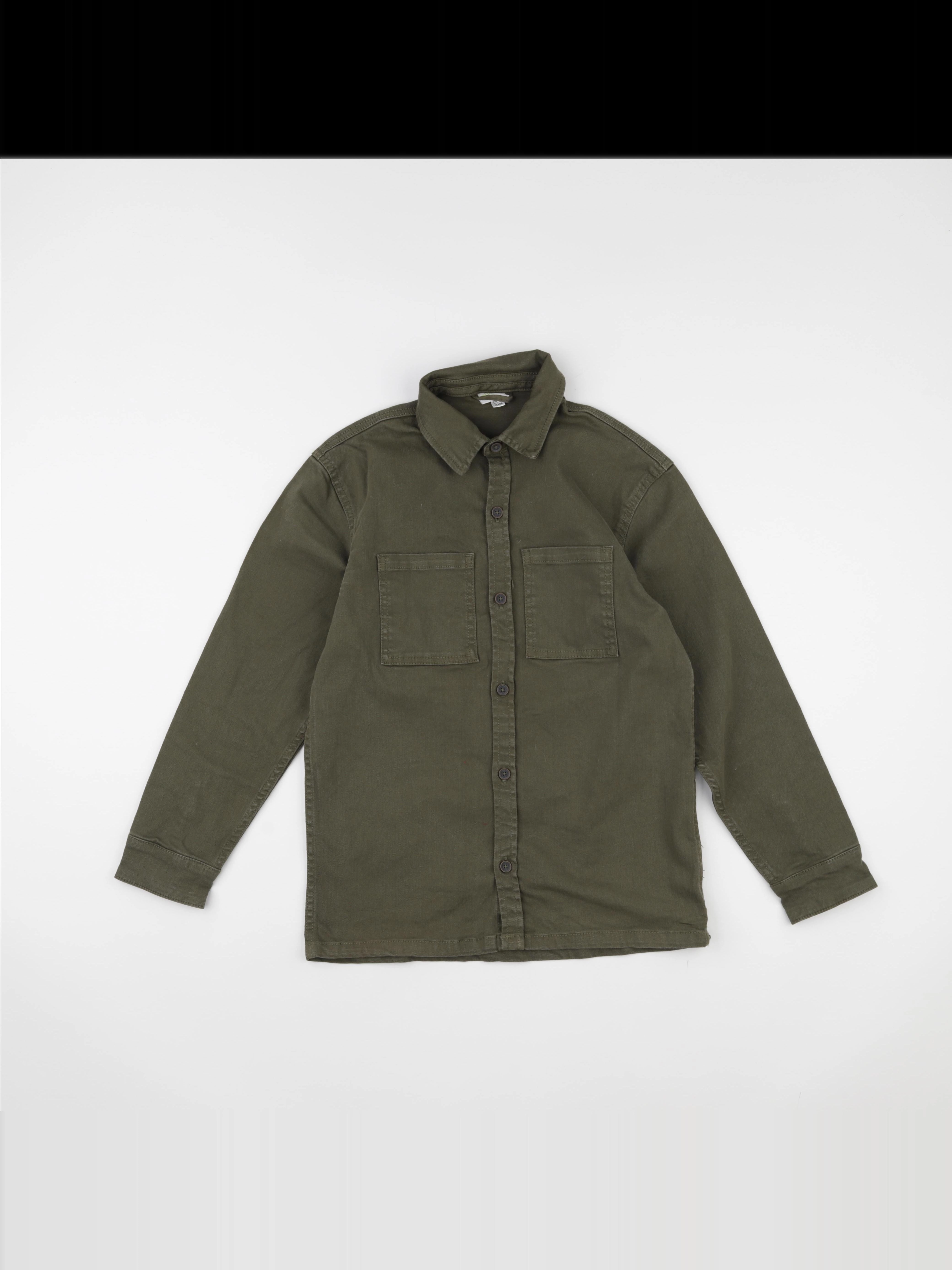 Vertbaudet - chemise vert - 12 ans
