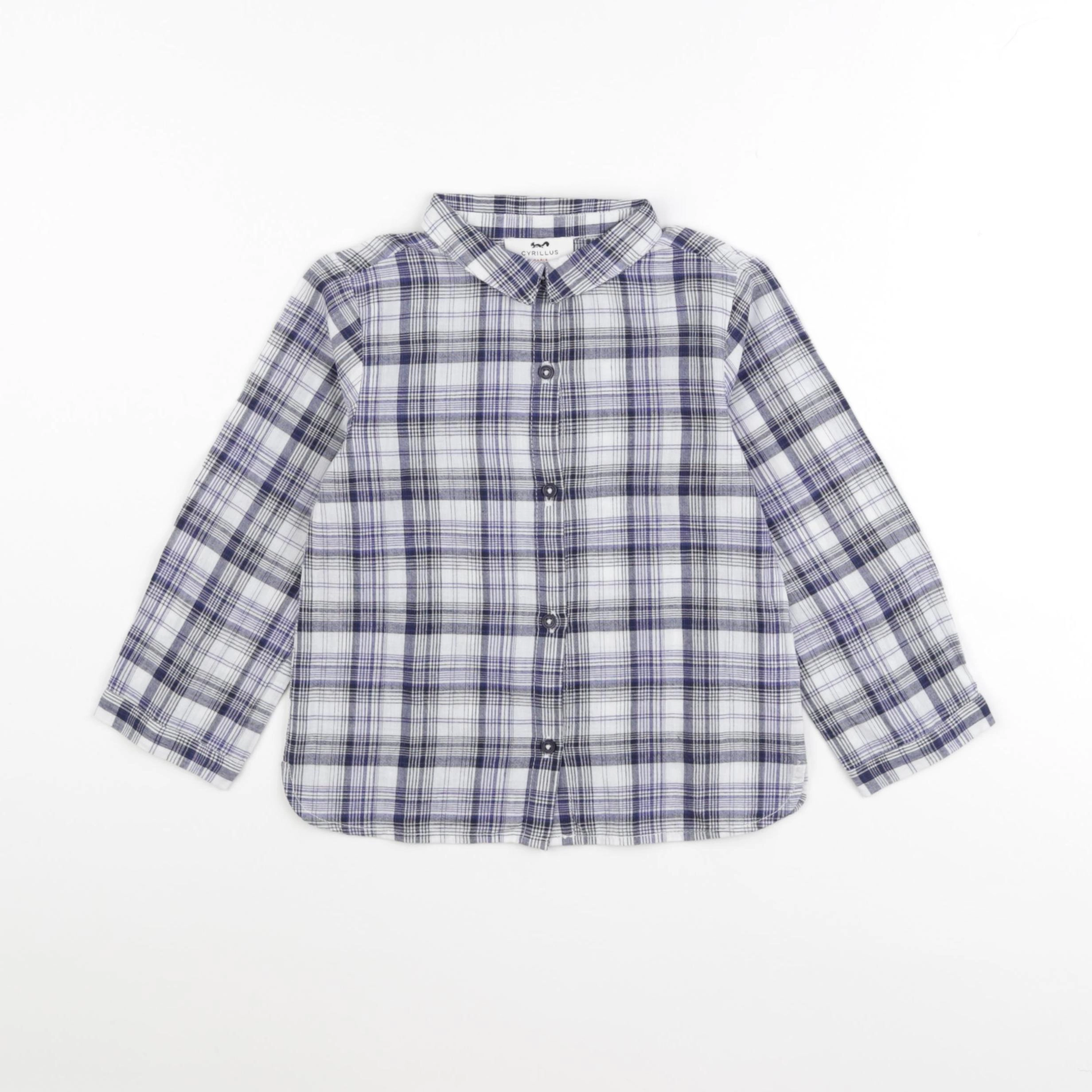 Cyrillus - chemise bleu - 36 mois