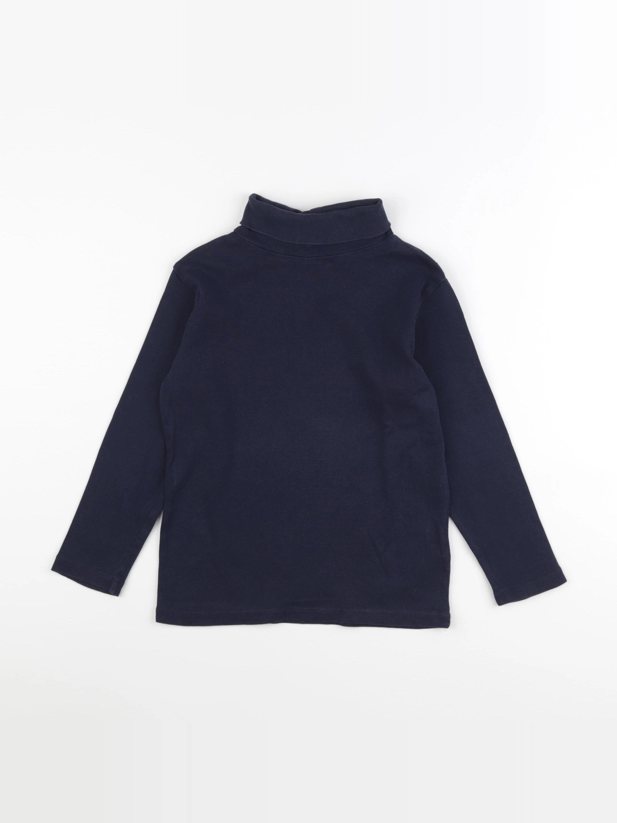 Vertbaudet - sous-pull bleu - 8 ans