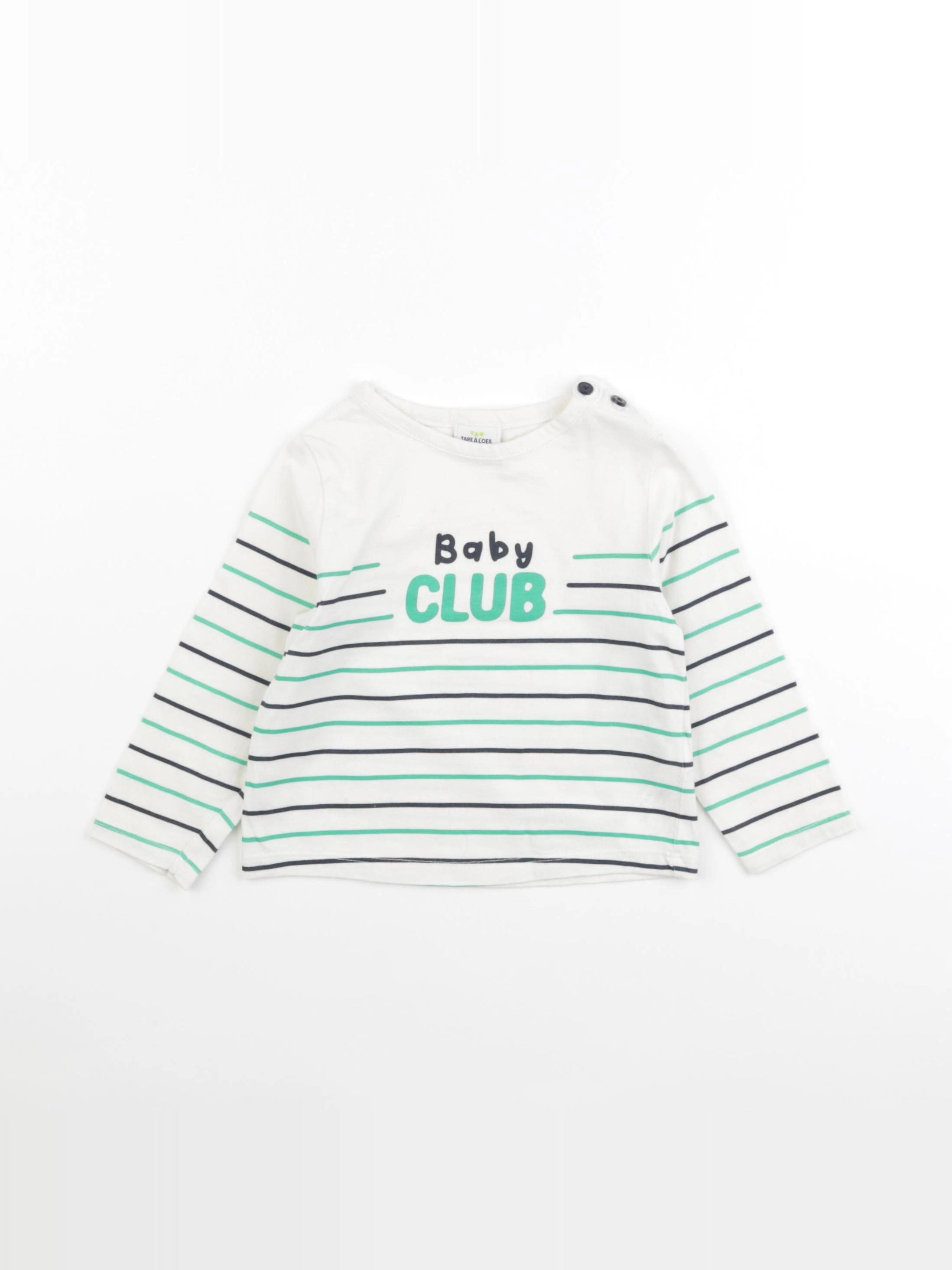 Tape à l'oeil - tee-shirt vert - 18 mois