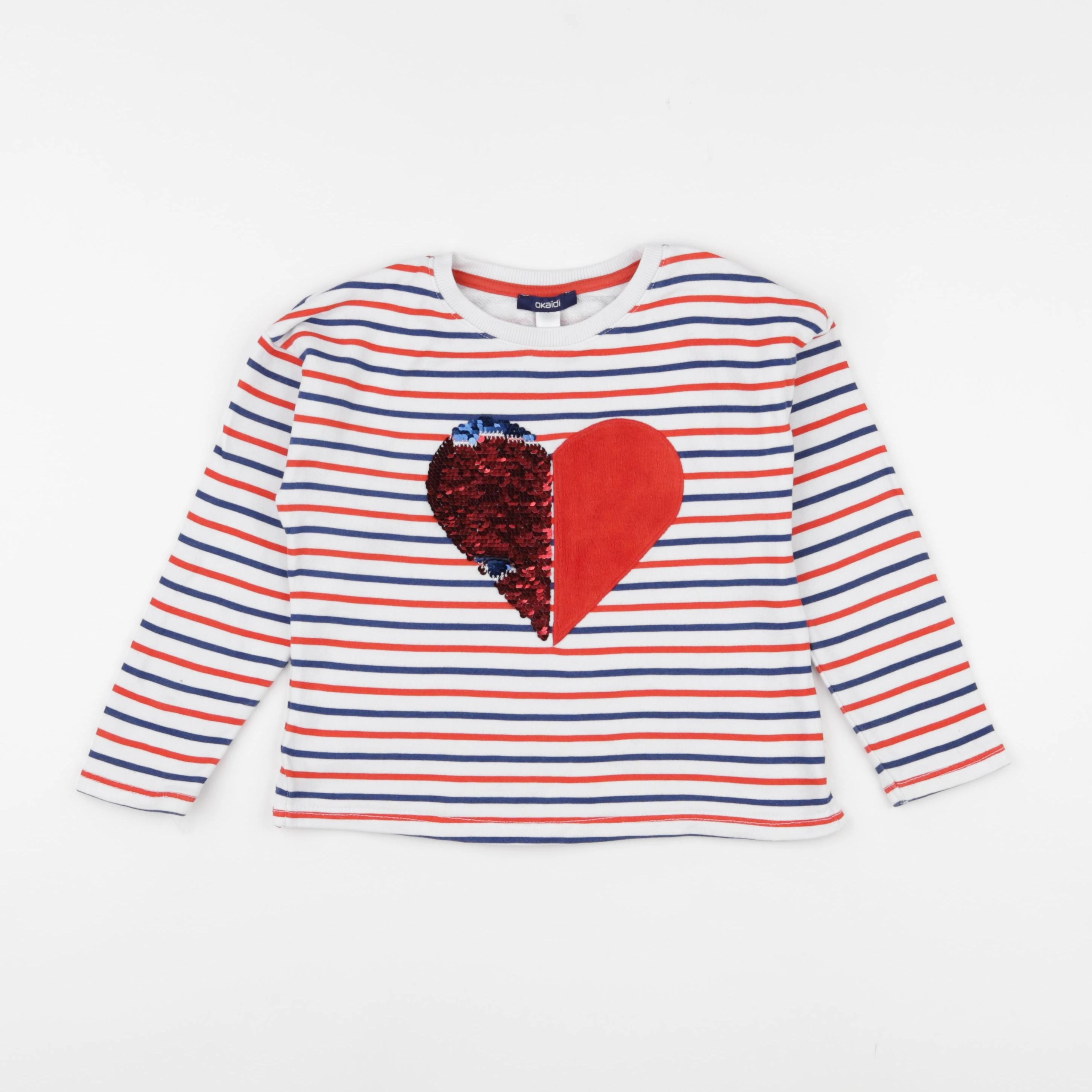 Okaidi - sweat multicolore - 6 ans
