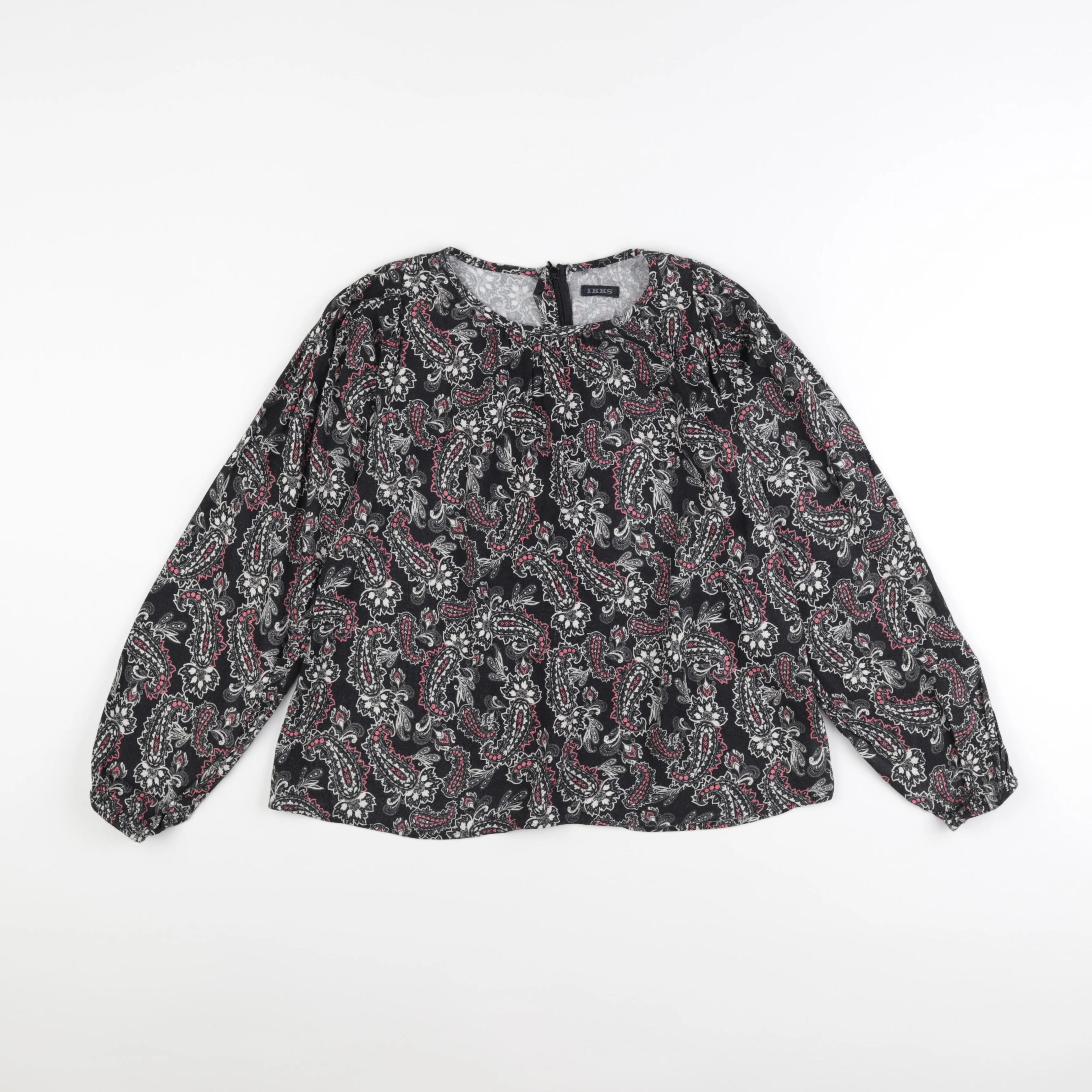 IKKS - blouse noir - 10 ans