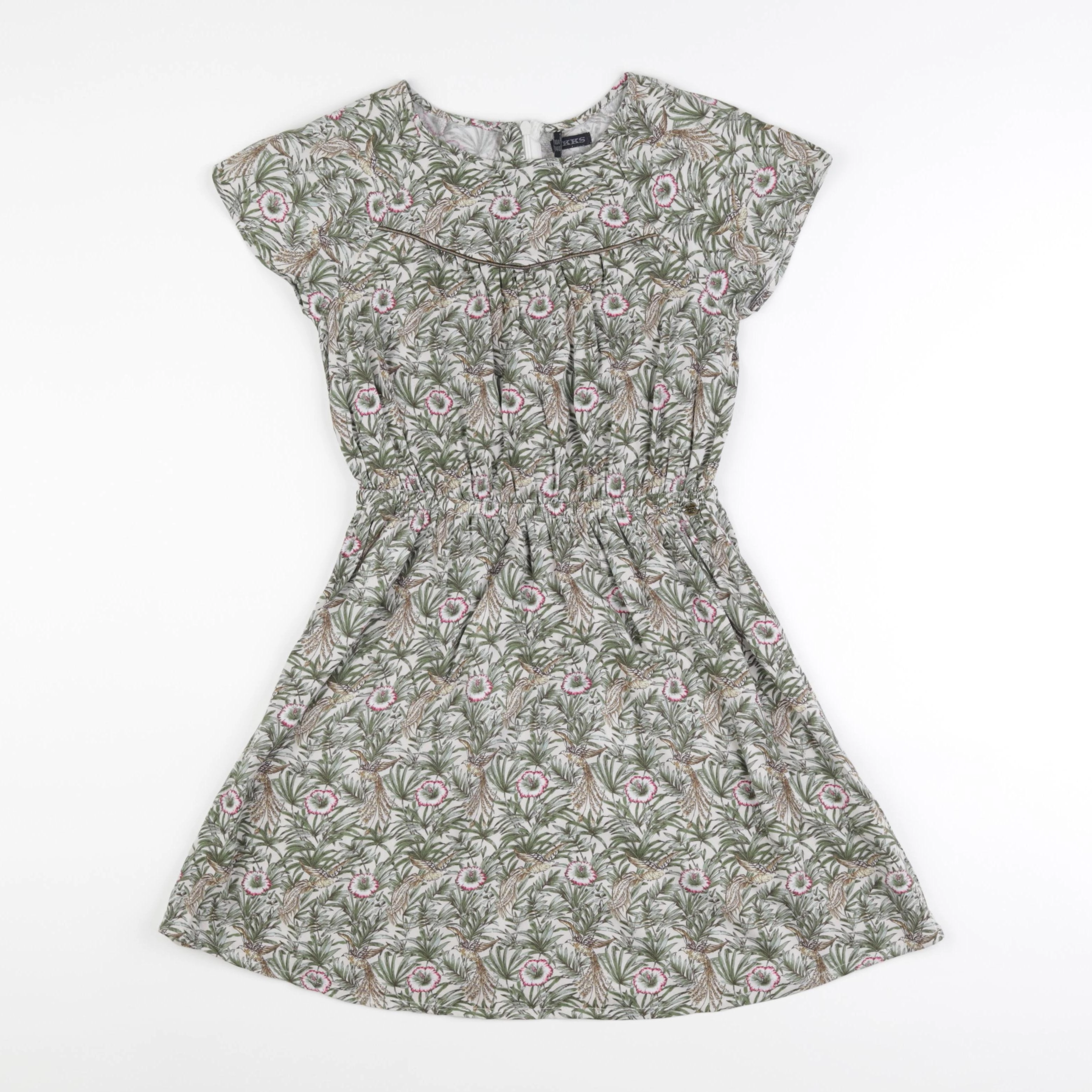 IKKS - robe vert - 10 ans