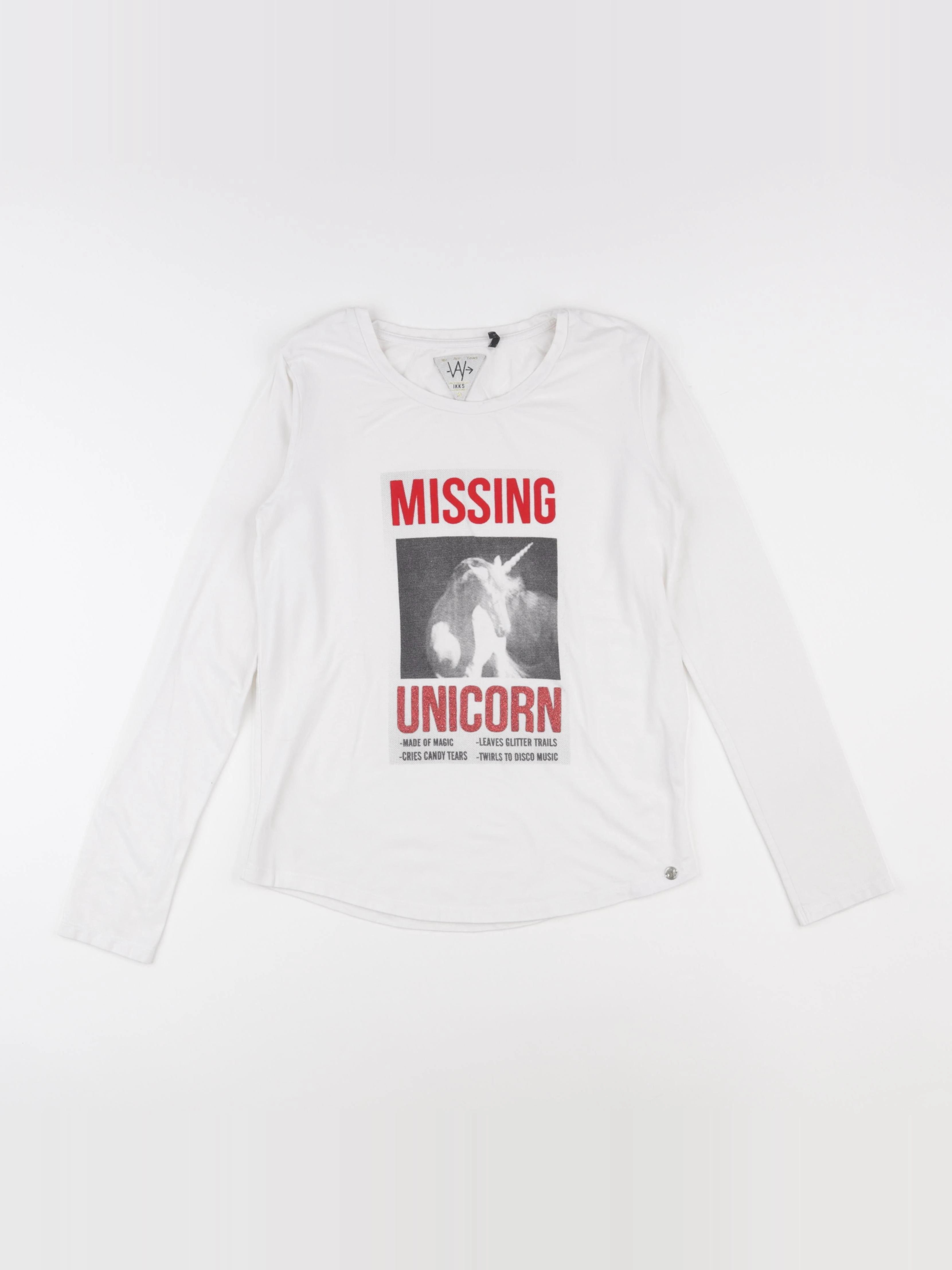 IKKS - tee-shirt rouge - 14 ans