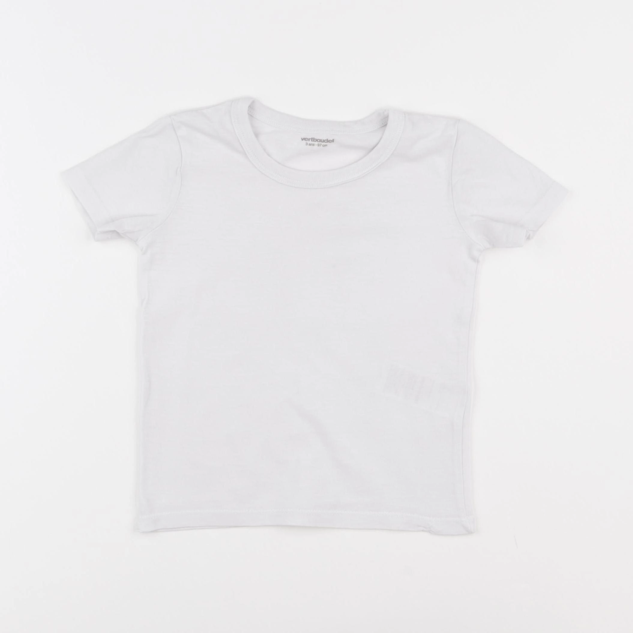 Vertbaudet - maillot de corps blanc - 3 ans