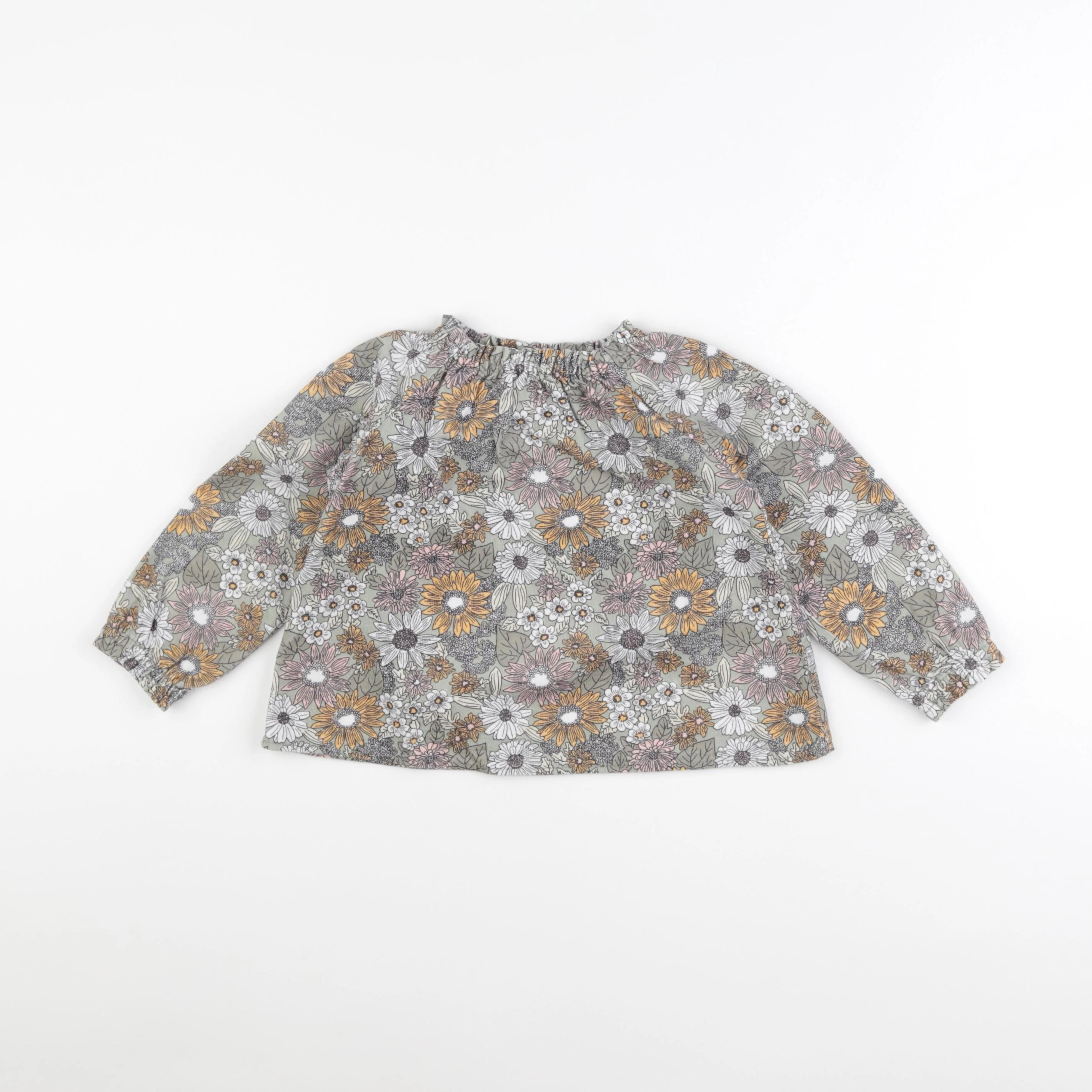Vertbaudet - blouse vert - 3 ans