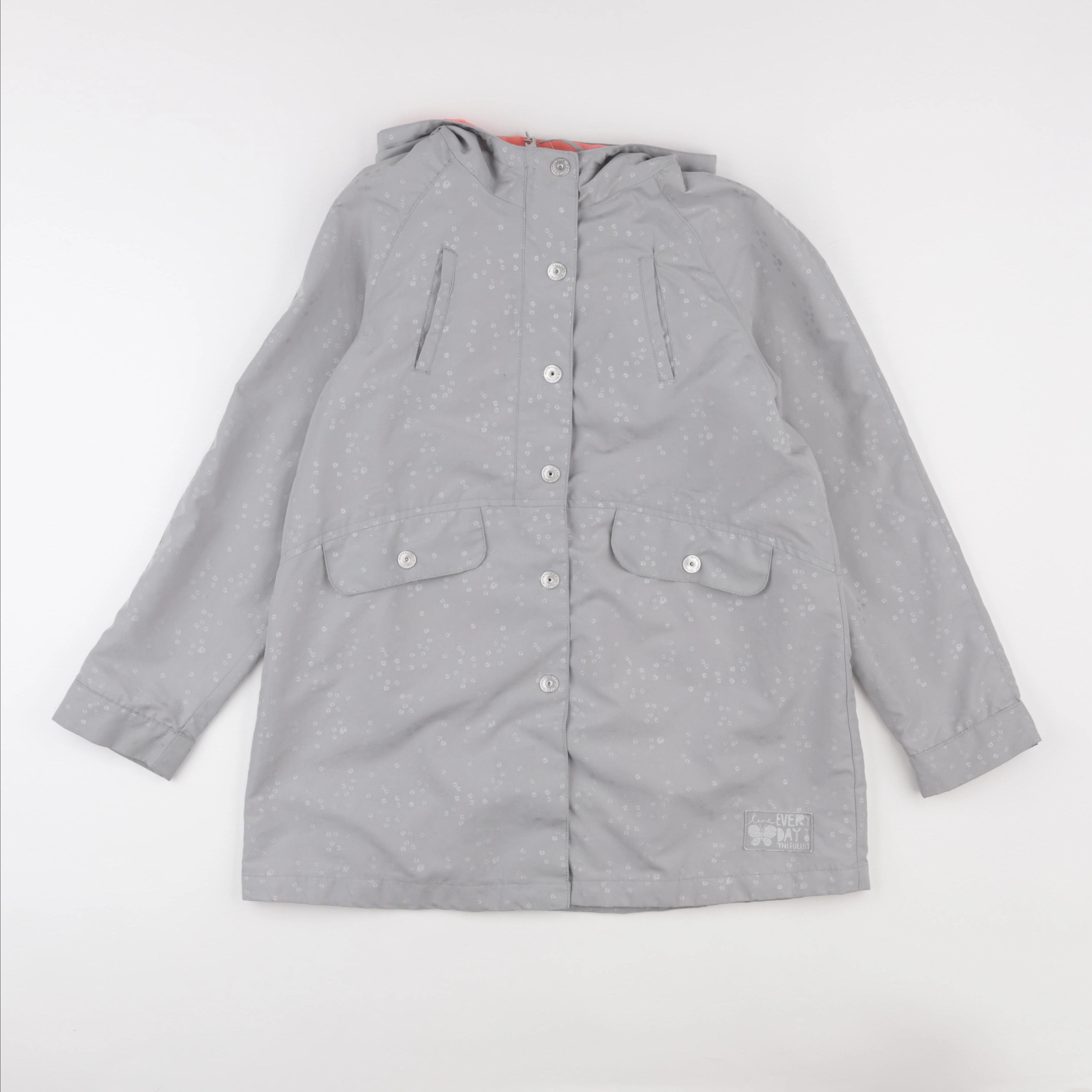 Vertbaudet - imperméable gris - 12 ans
