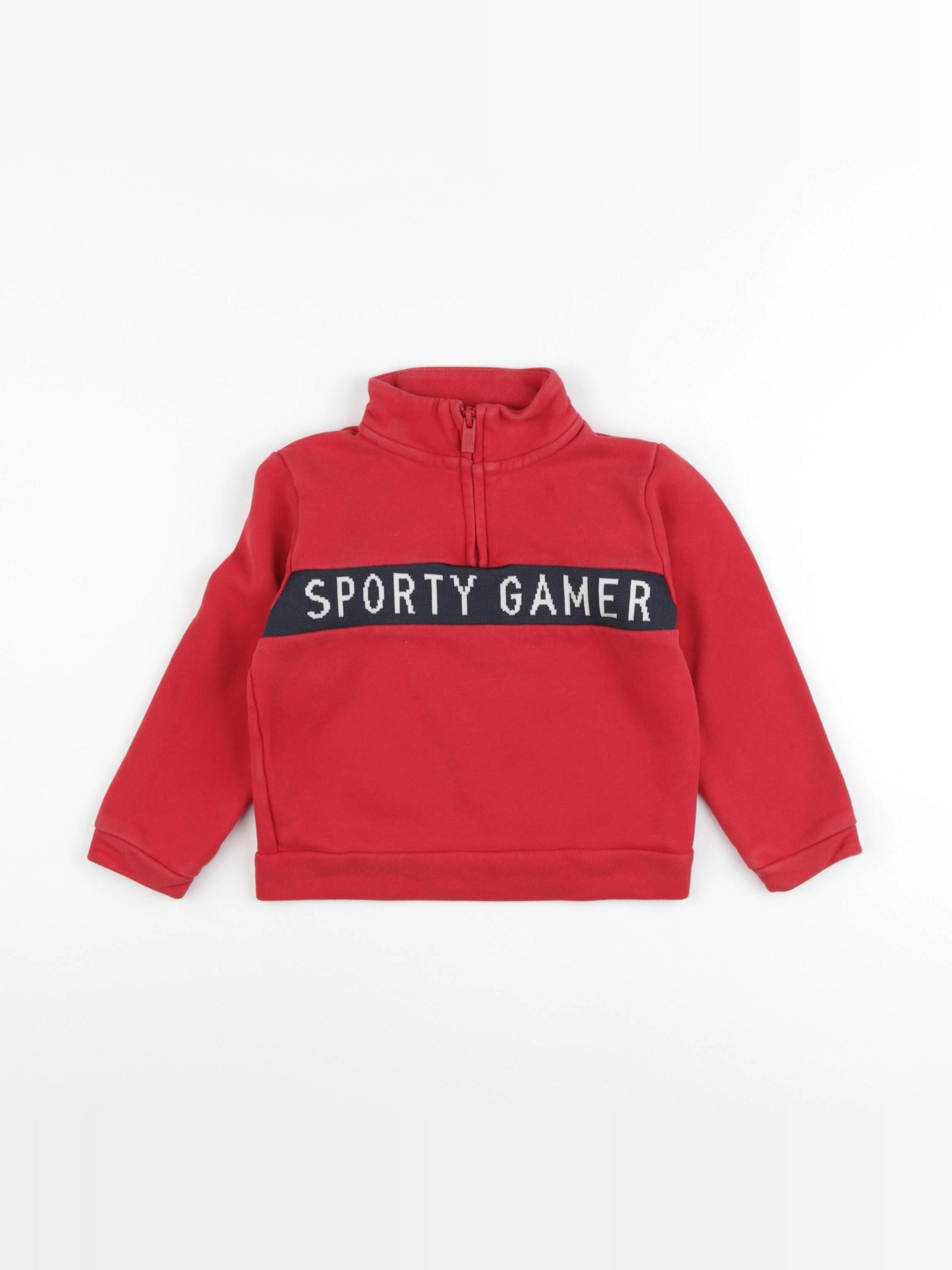 Okaidi - sweat rouge - 3 ans