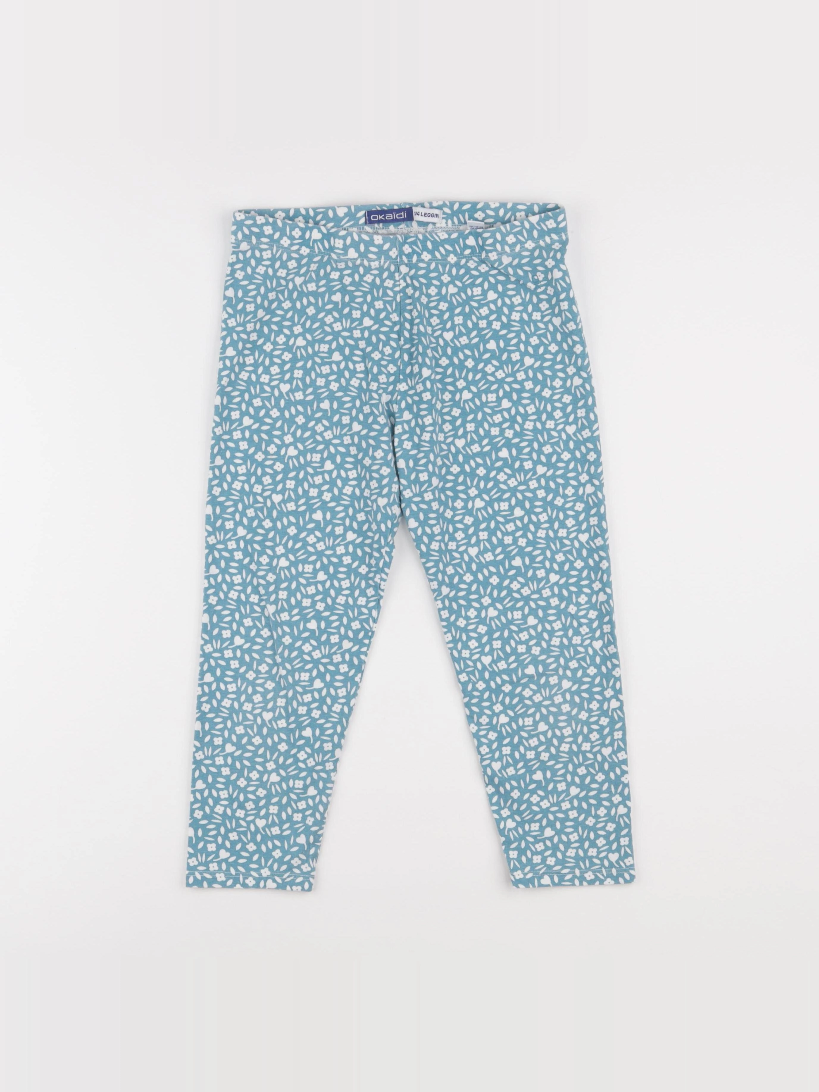 Vertbaudet - legging bleu - 12 ans