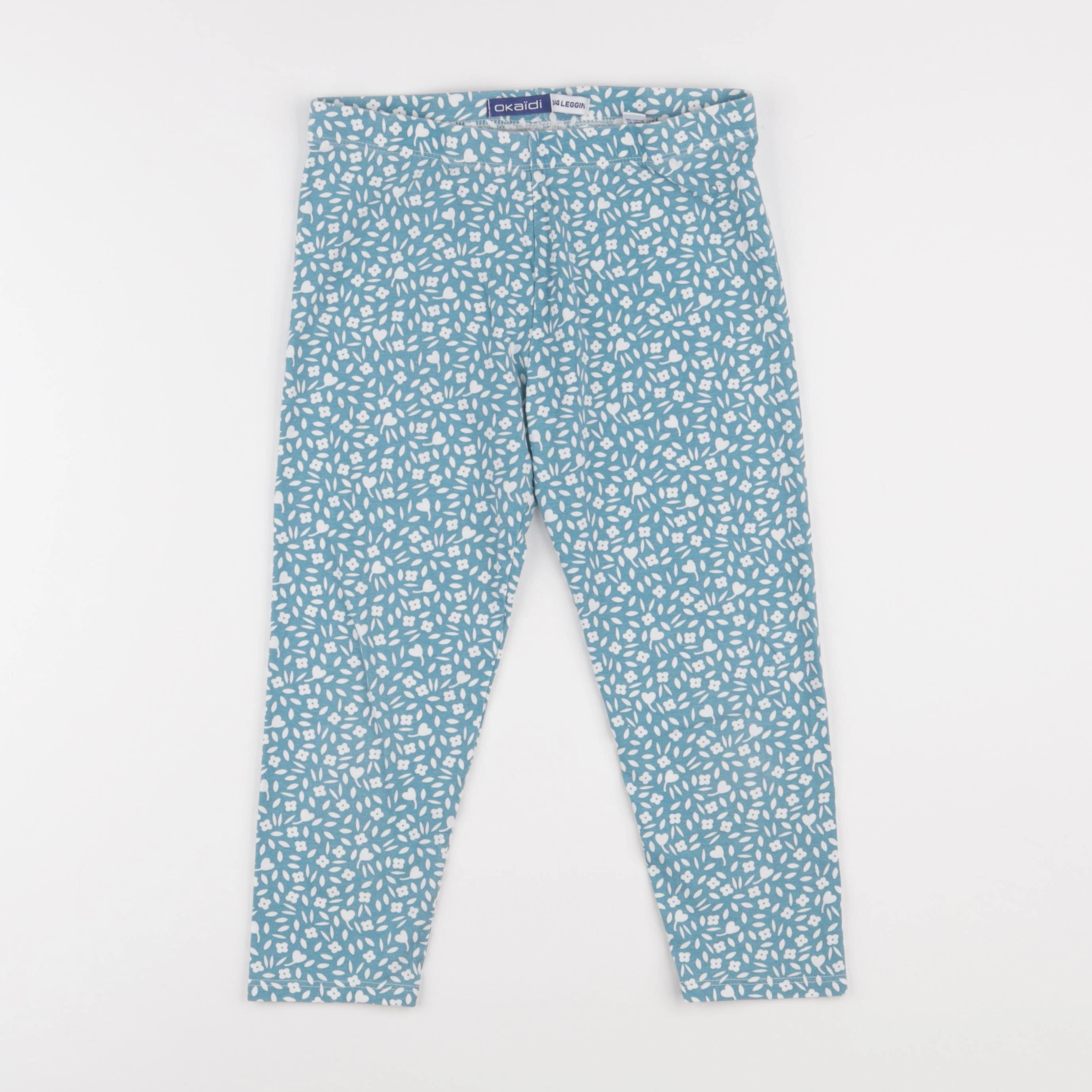 Vertbaudet - legging bleu - 12 ans