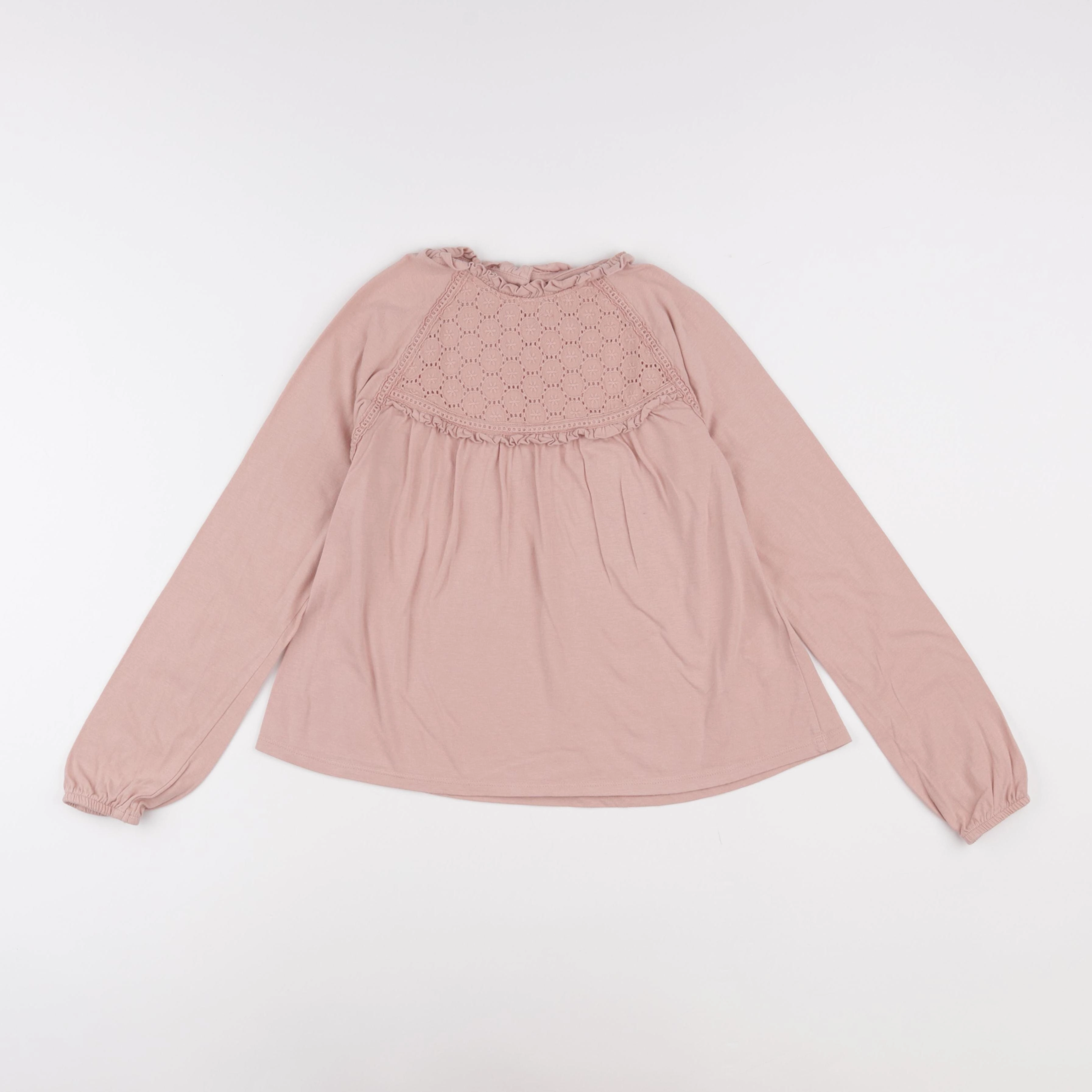 Vertbaudet - blouse rose - 10 ans