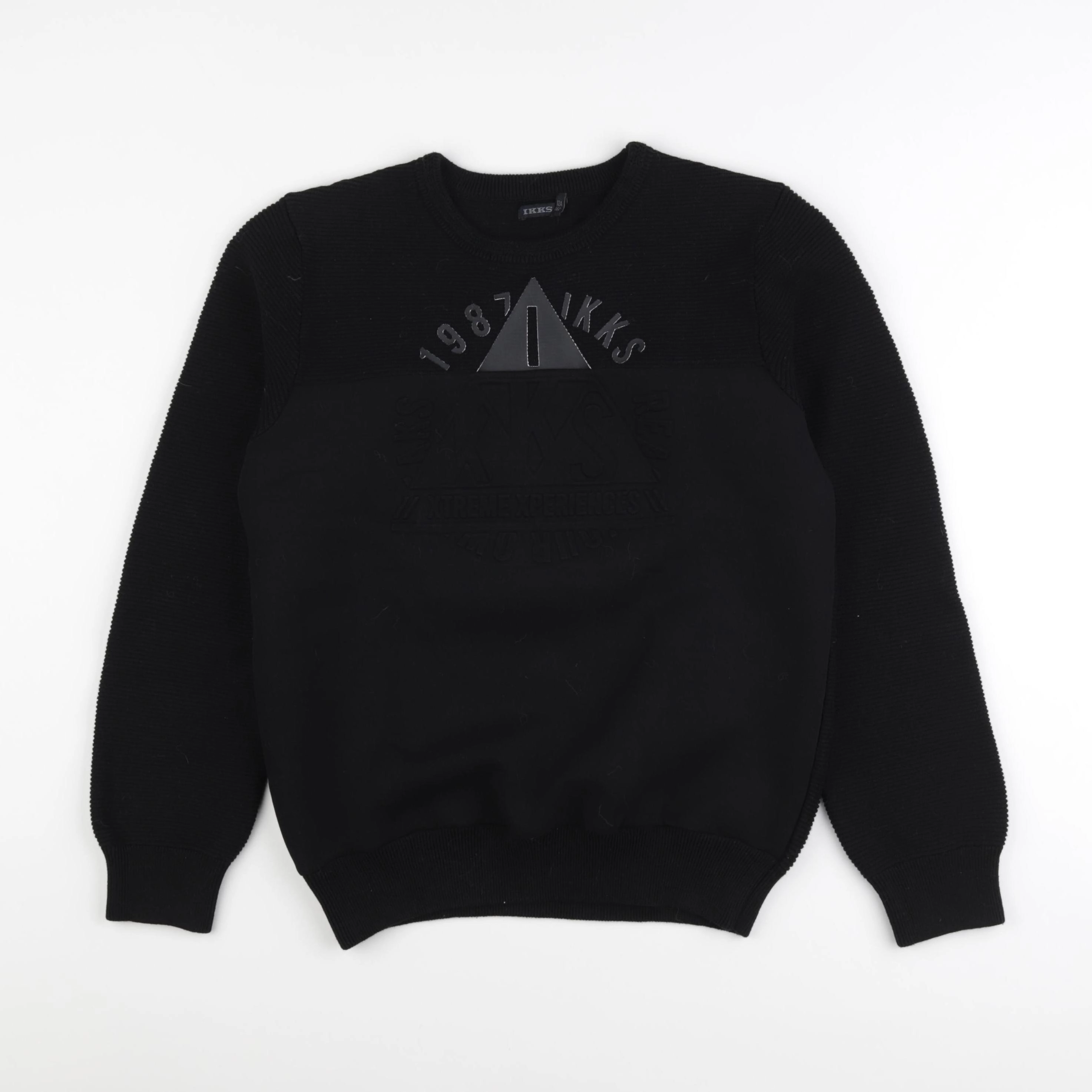 IKKS - pull noir - 12 ans
