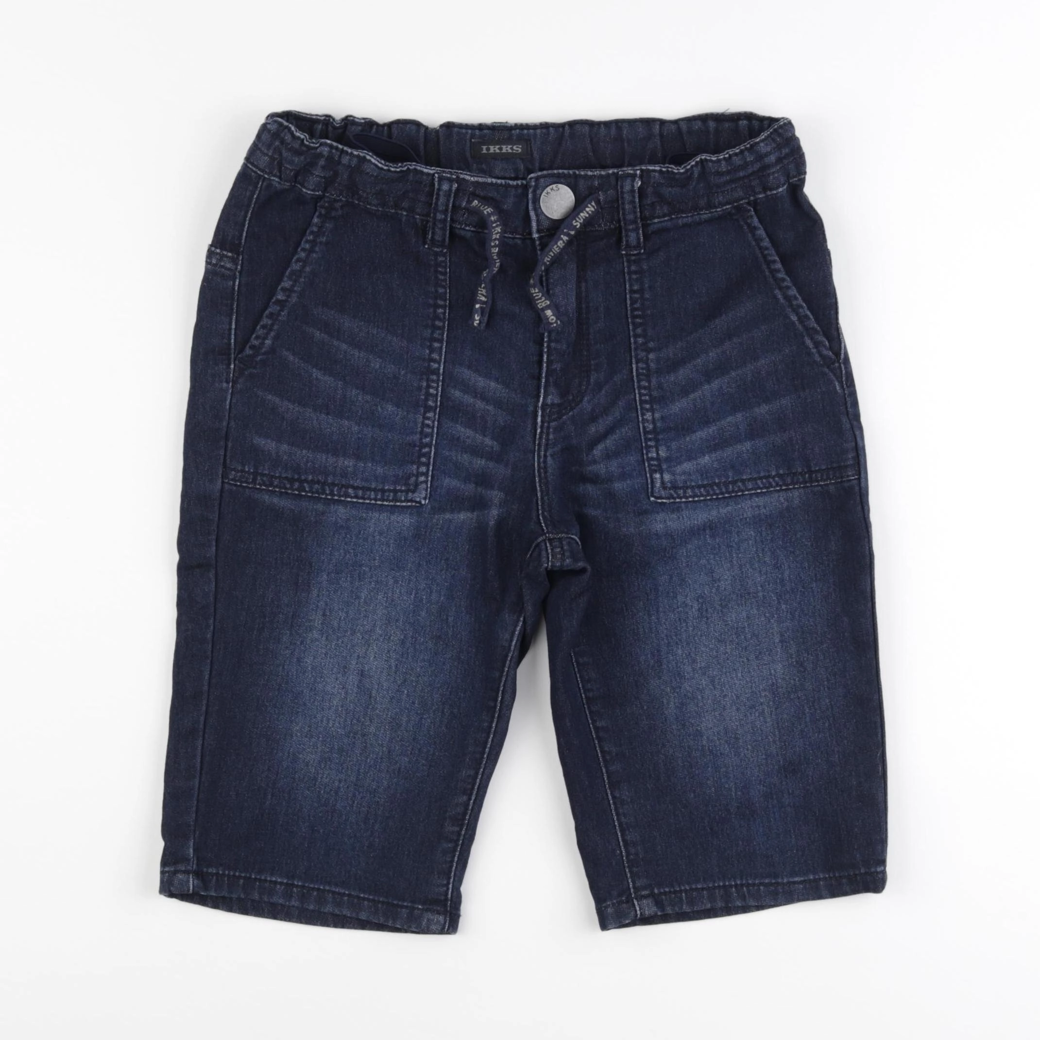 IKKS - short bleu - 10 ans